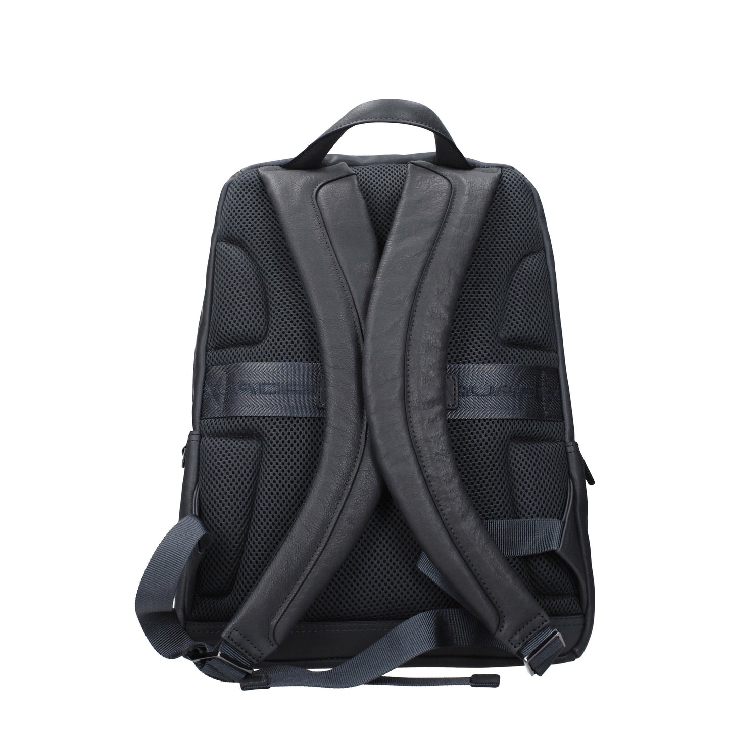 Piquadro Backpacks and Bumbags Men Leather Gray/Graphite Blue