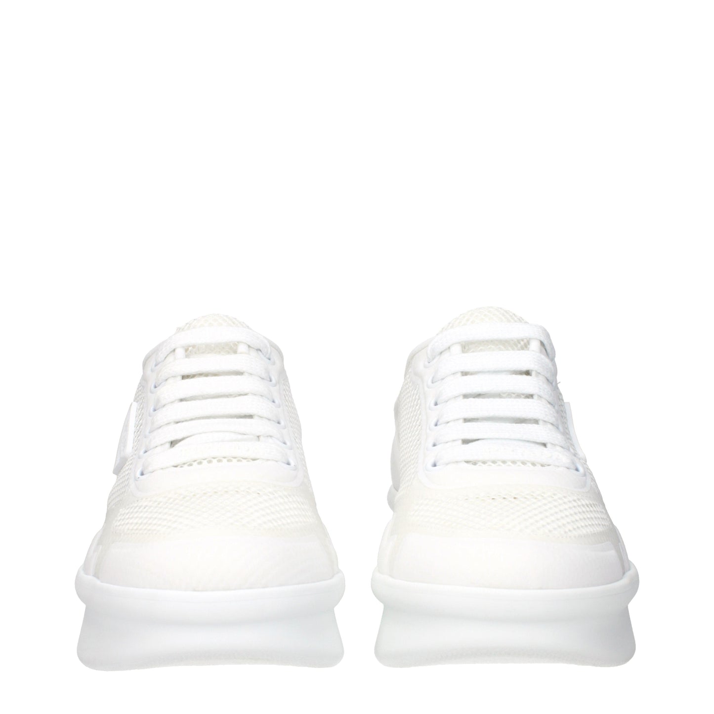 Prada Sneakers Women Fabric  White