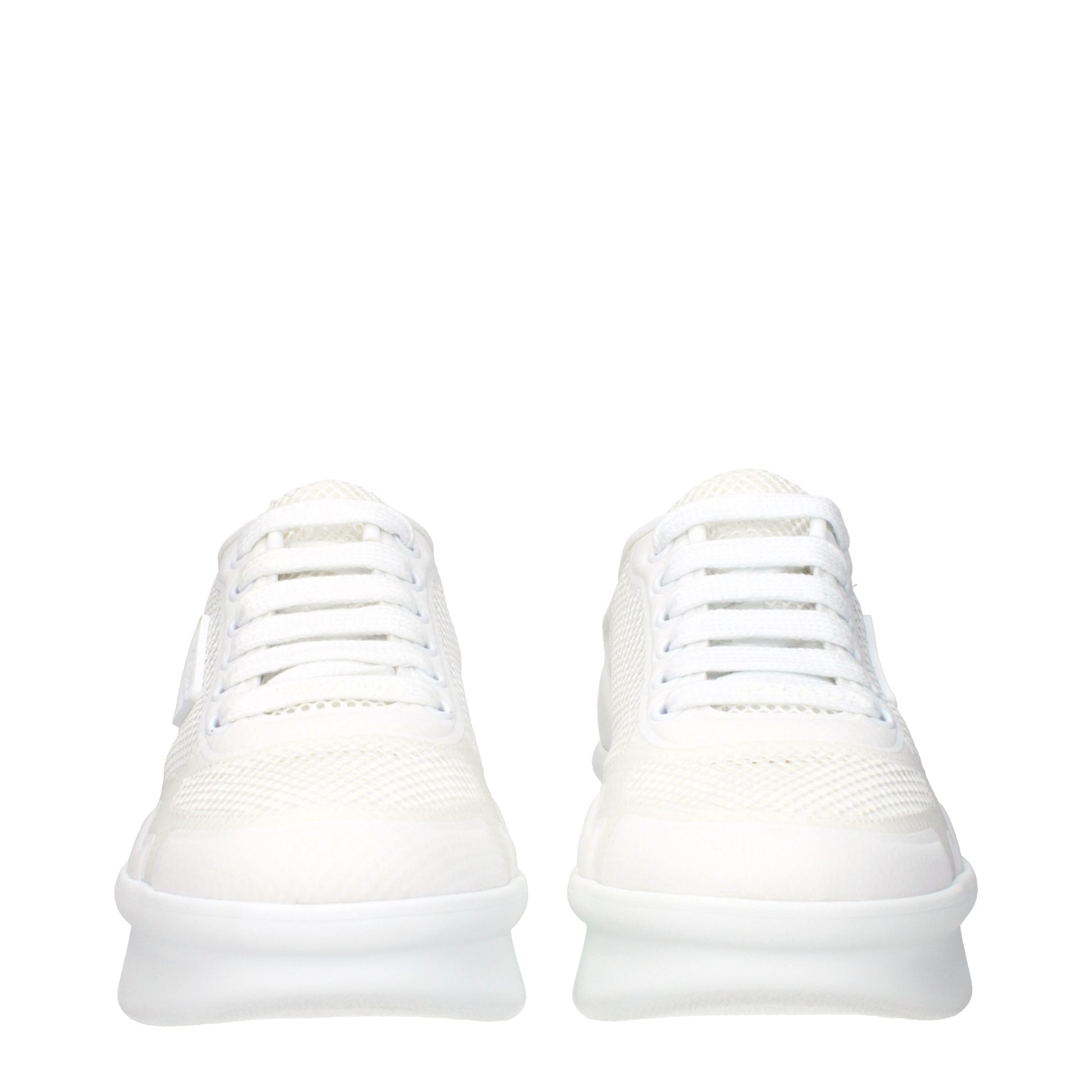 Prada Sneakers Women Fabric  White