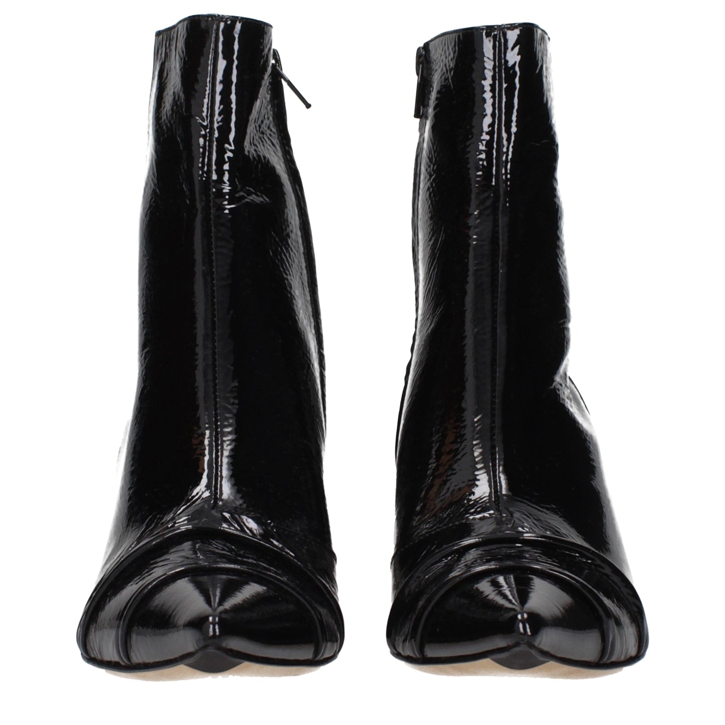 Maison Margiela Women's Ankle Boots Patent Leather