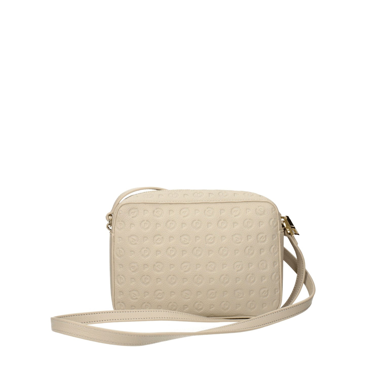 Pollini Crossbody Bags Women Leather Beige/Ivory