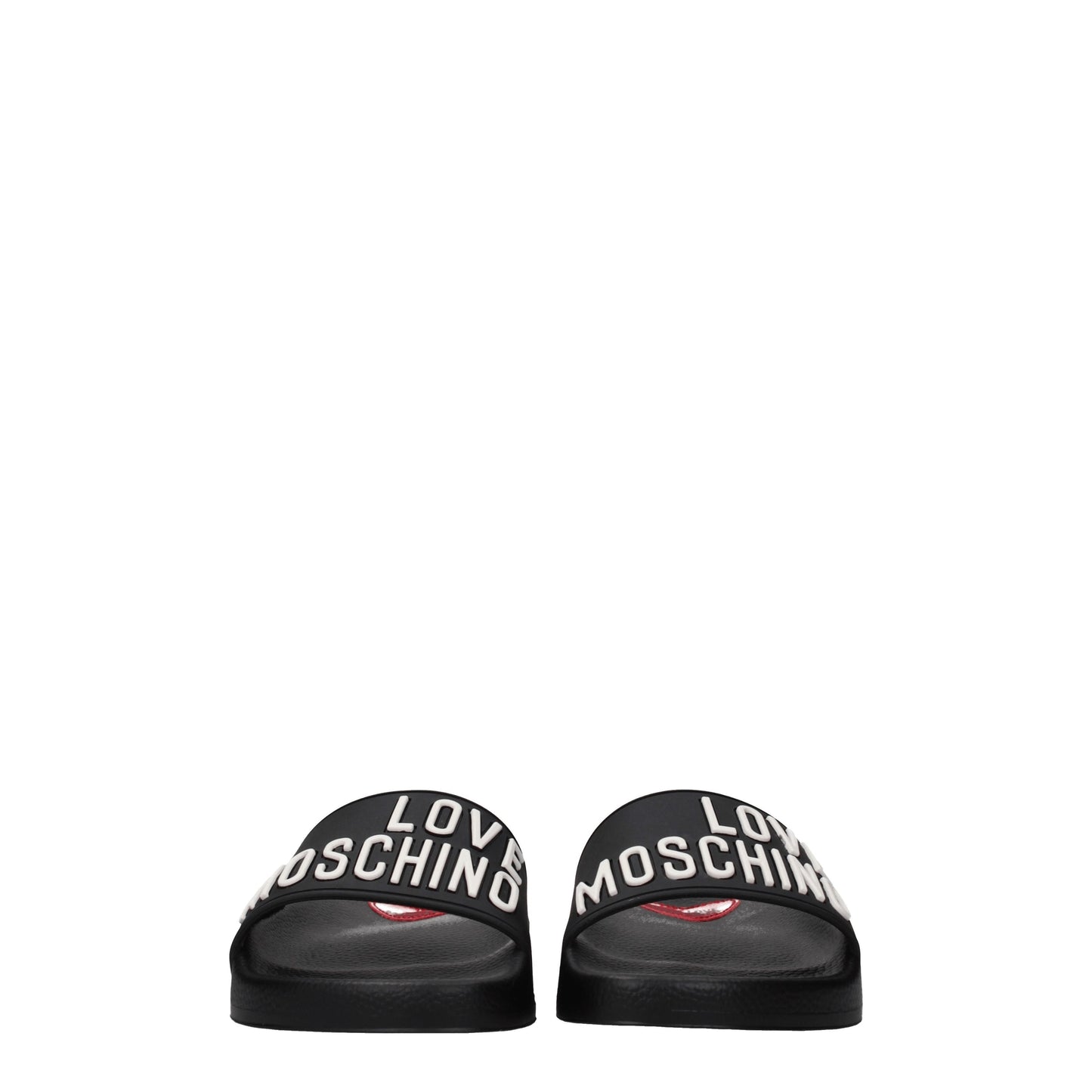 Love Moschino Women's Sandals & Slippers in Rubber Black