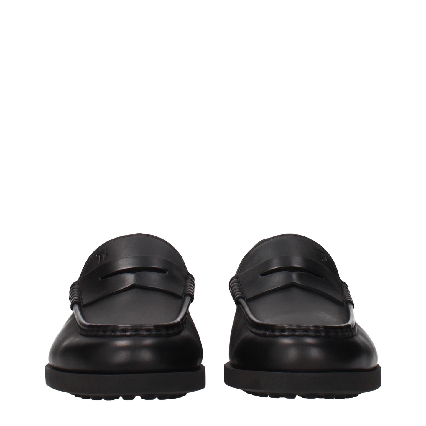 Tod's Loafers Men Leather Black