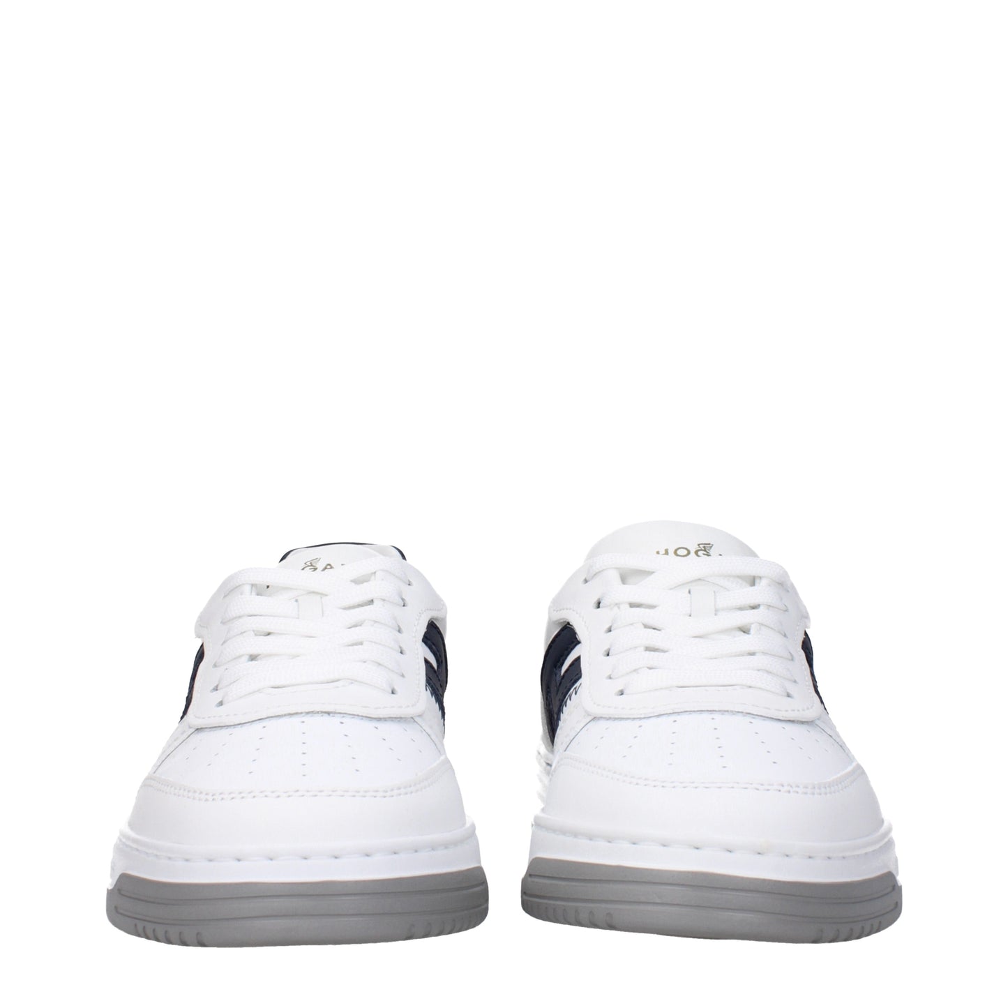 Hogan Men's Sneakers in Leather White/Blue