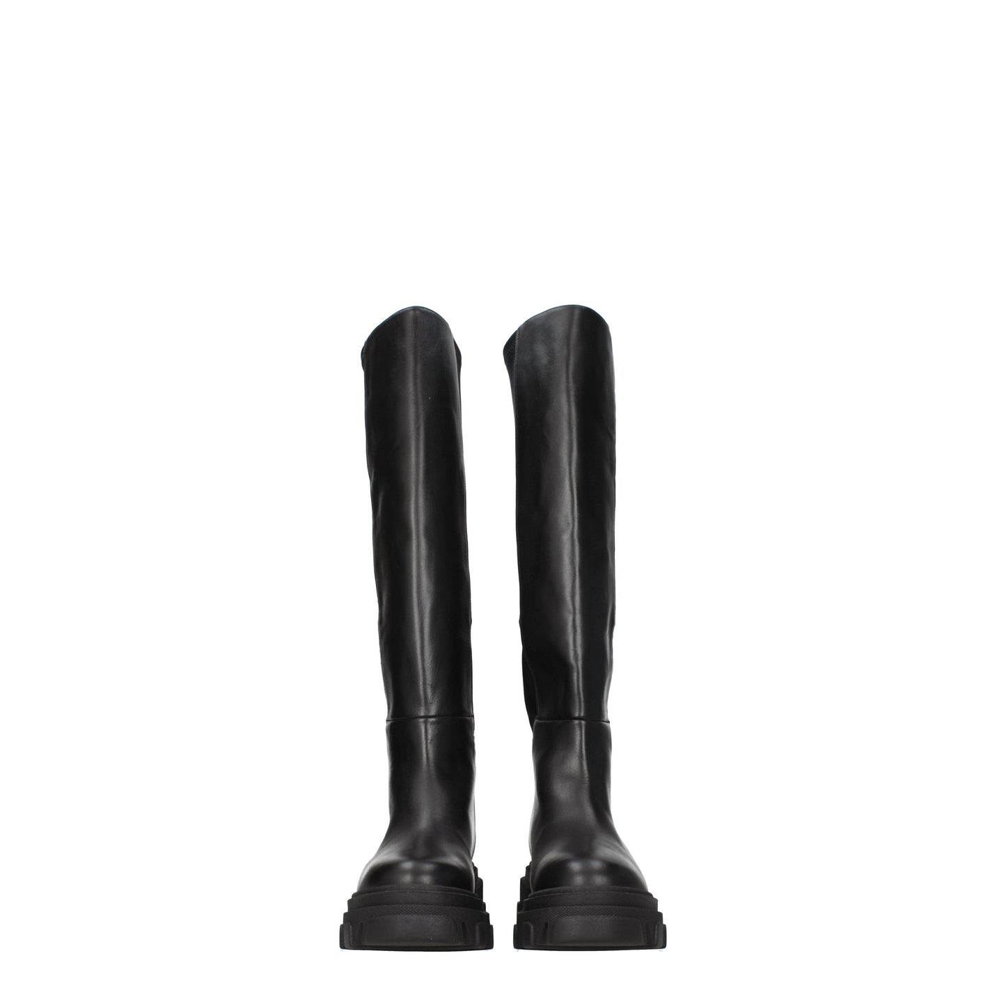 Gia Borghini Women's Boots in Fabric  Black