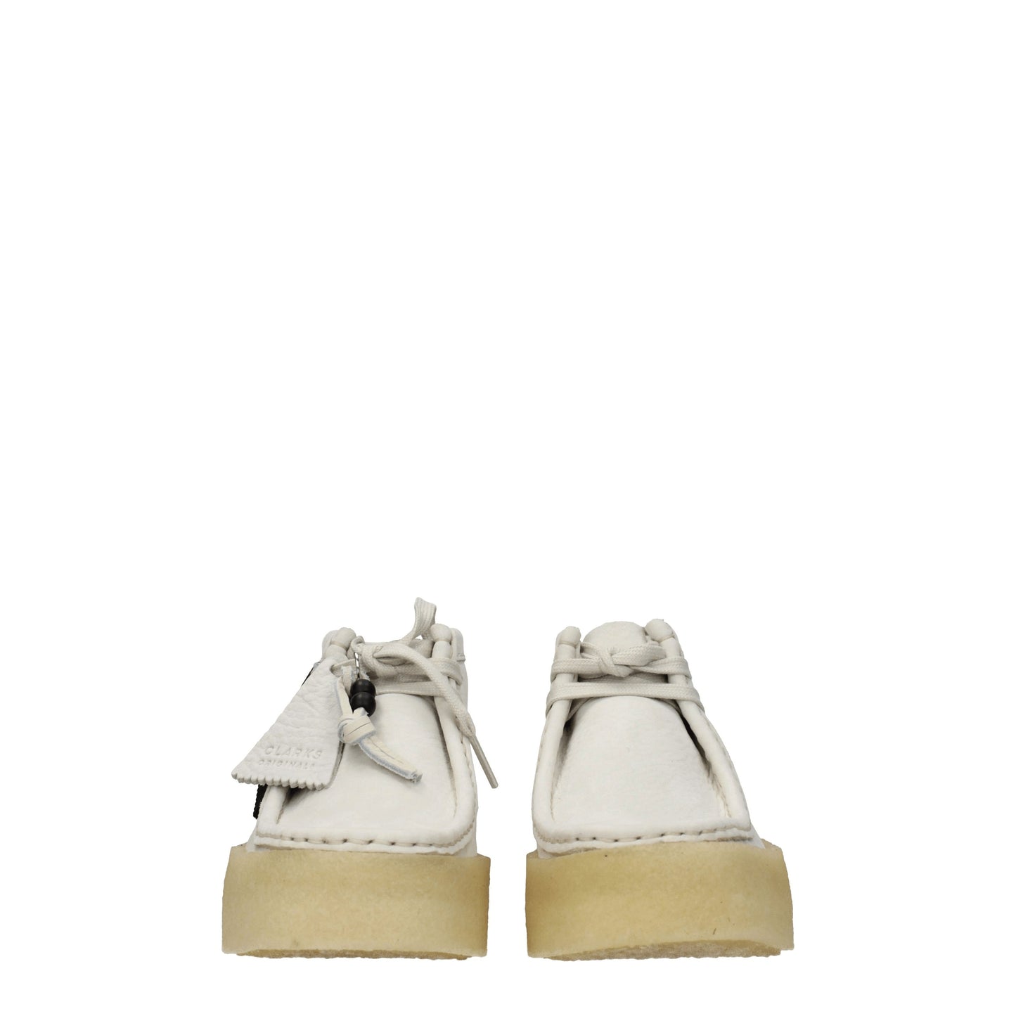 Clarks Women's Boots in Suede White/Off White