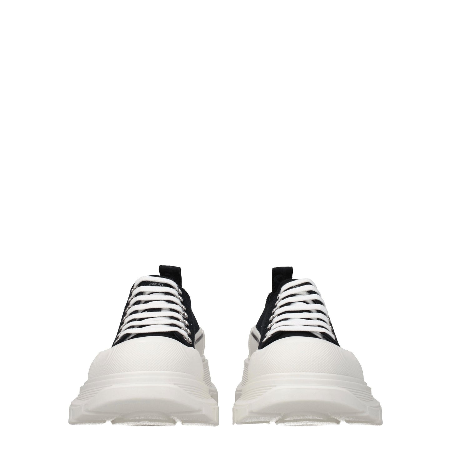 Alexander McQueen Men's Sneakers in Fabric  Black