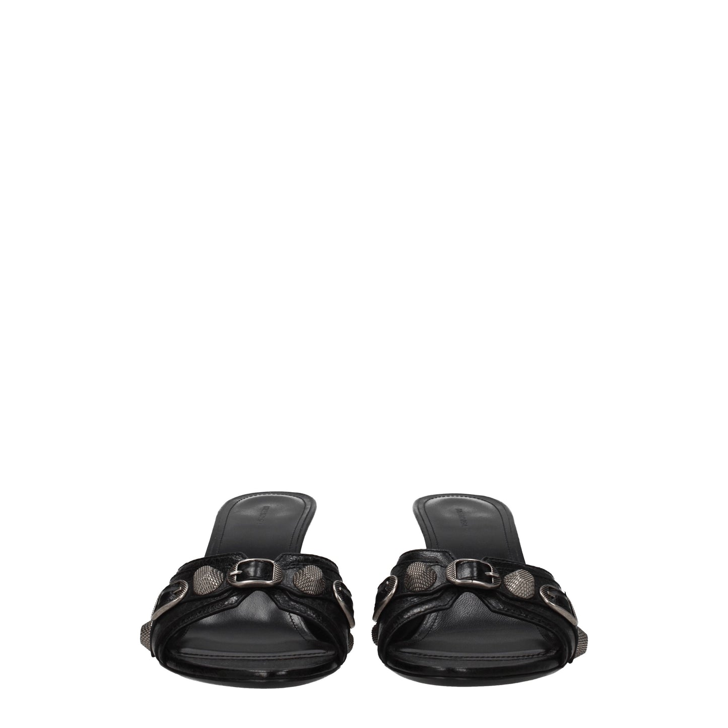 Balenciaga Women's Sandals in Leather Black