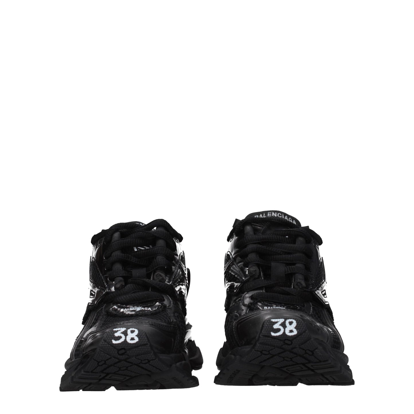 Balenciaga Sneakers Women Fabric  Black