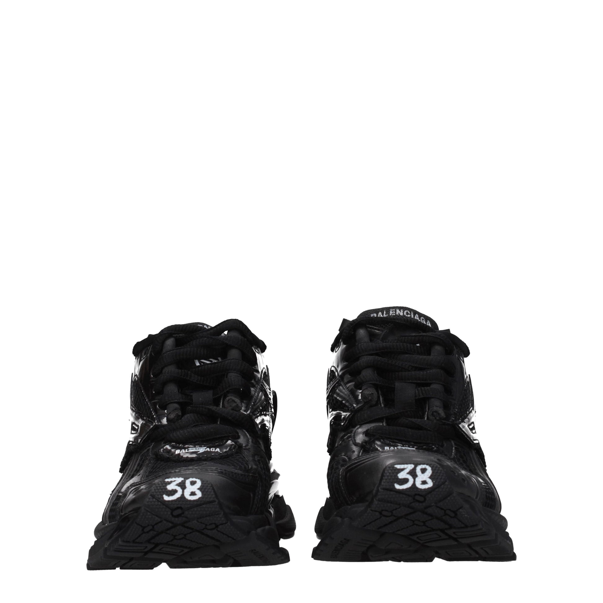 Balenciaga Sneakers Women Fabric  Black