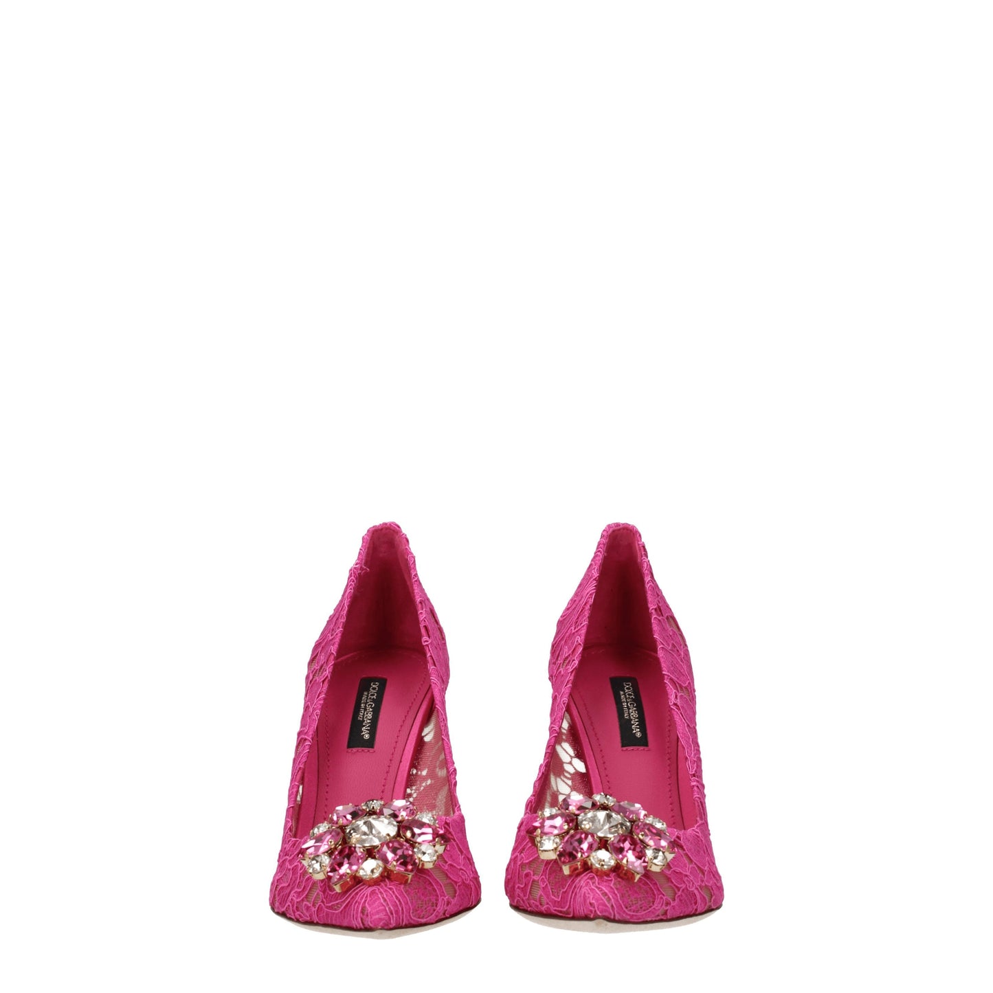 Dolce&Gabbana Women's Pumps in Fabric  Fuchsia