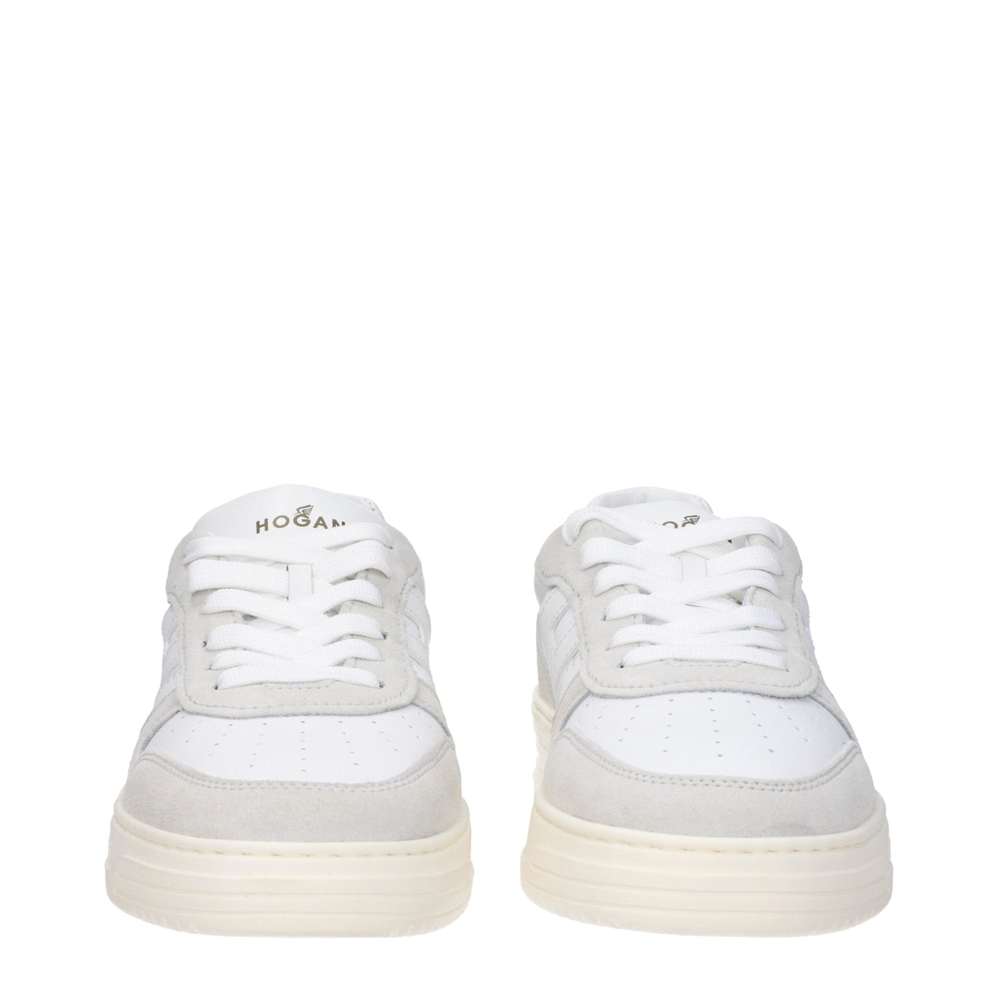 Hogan Men's Sneakers in Leather White/Light Grey