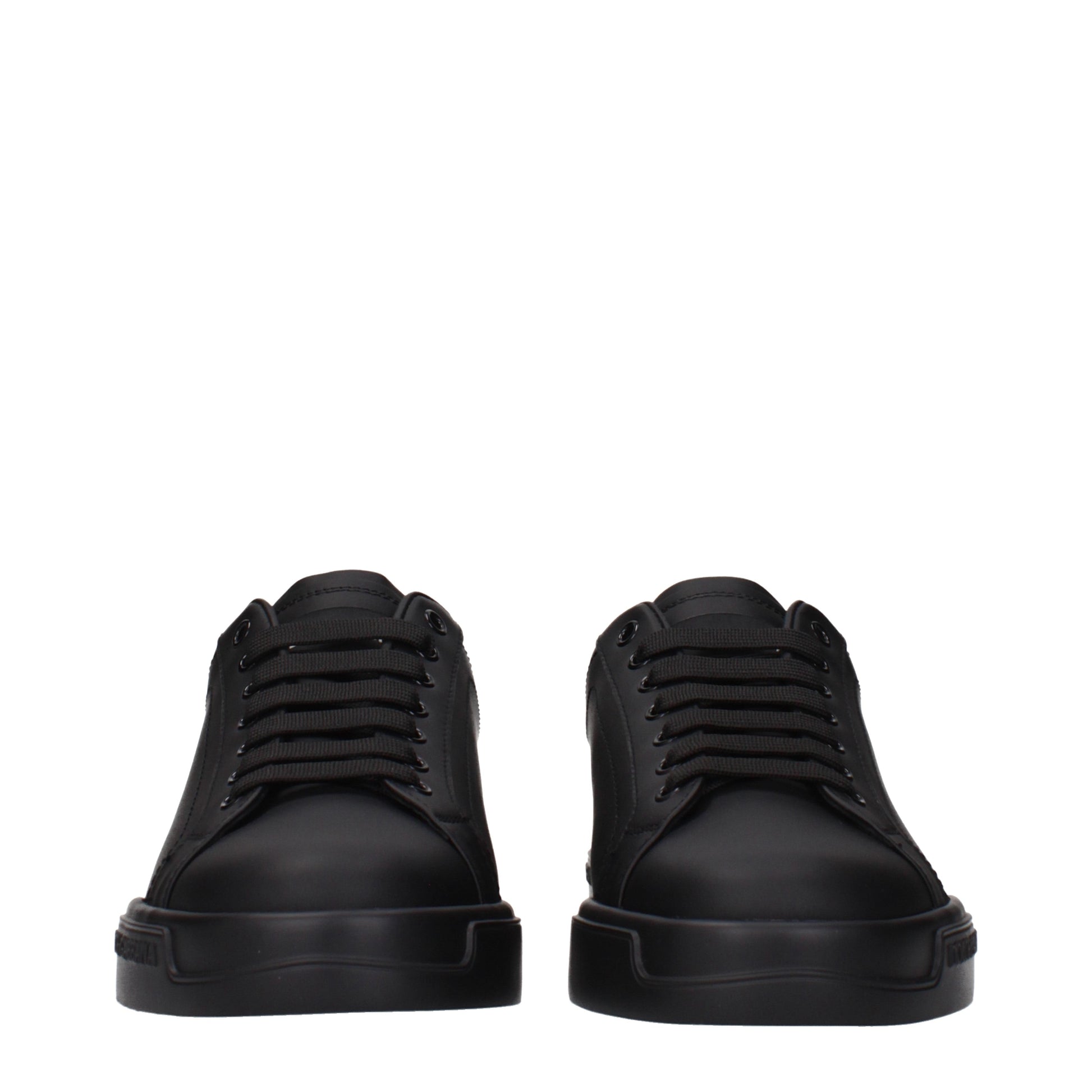 Dolce&Gabbana Sneakers Men Leather Black