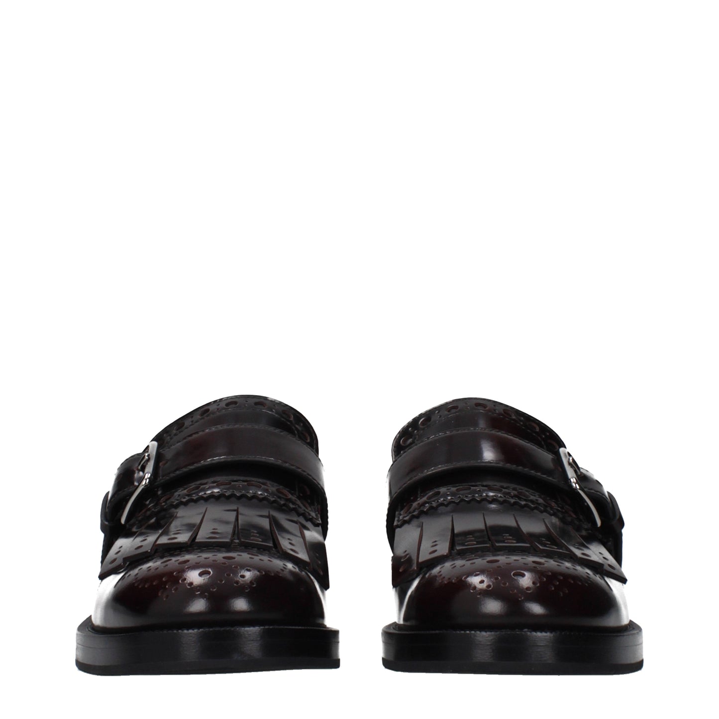 Church's Loafers Women Leather Red/Burgundy