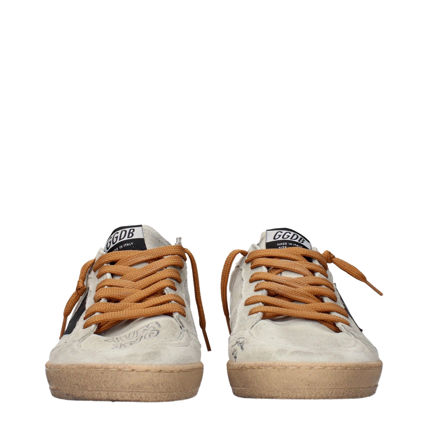 Golden Goose Sneakers Men Suede Gray/Black