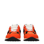 New Balance Sneakers Men Suede Orange
