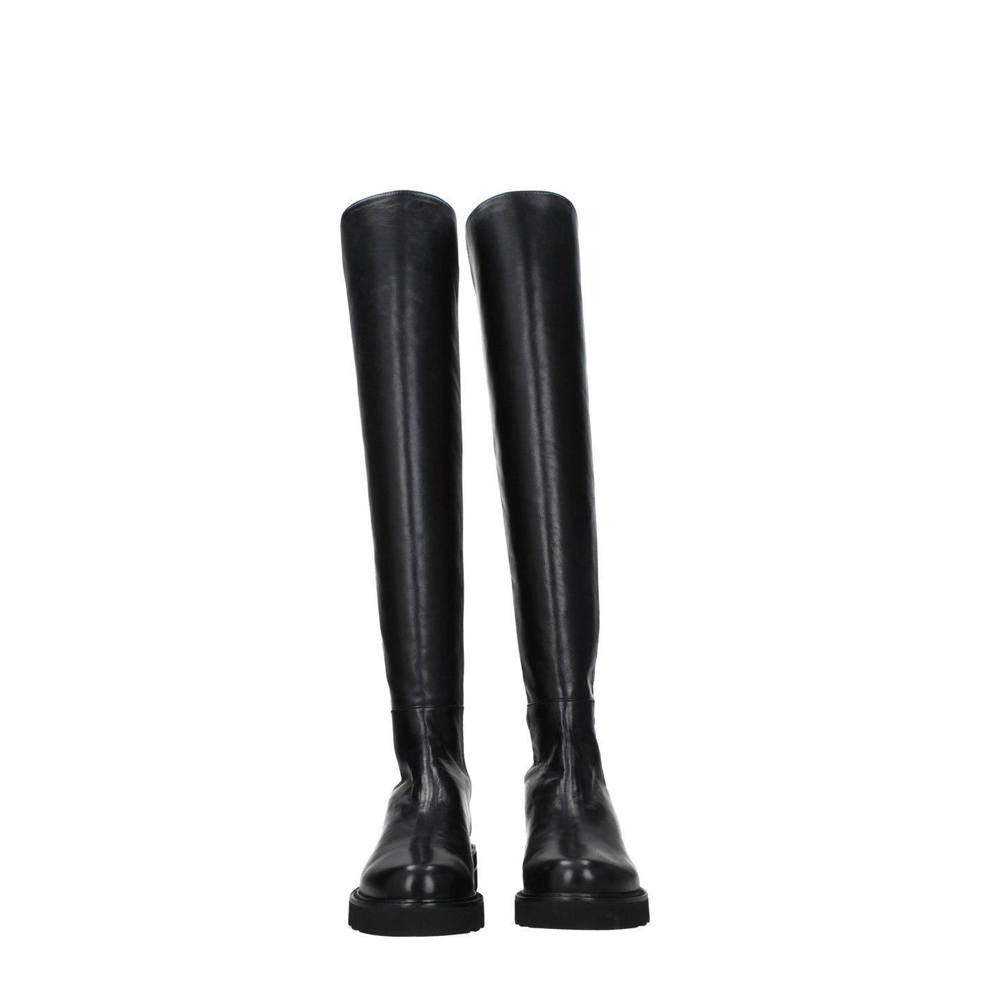 Stuart Weitzman Women's Boots in Leather Black