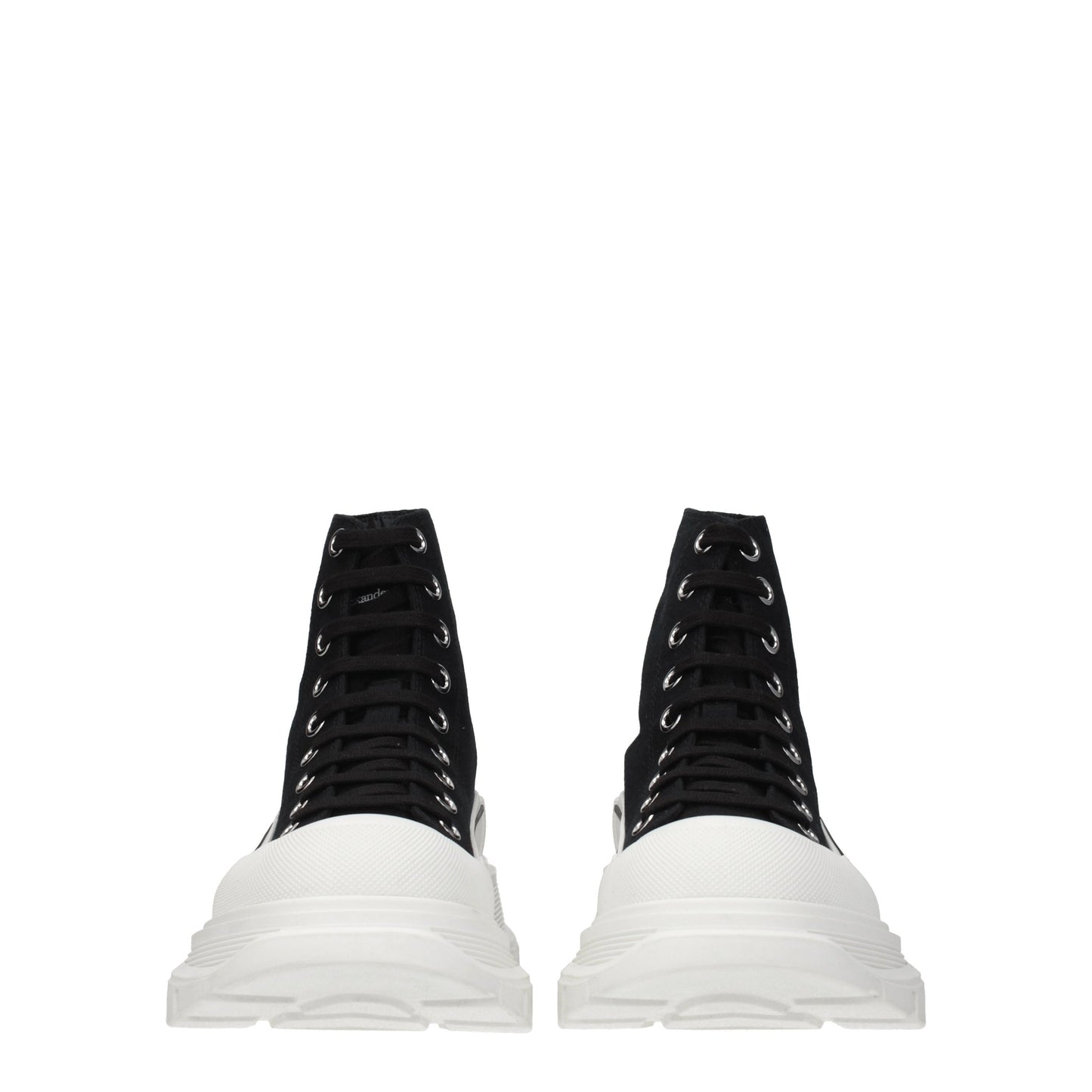 Alexander McQueen Men's Sneakers in Fabric  Black