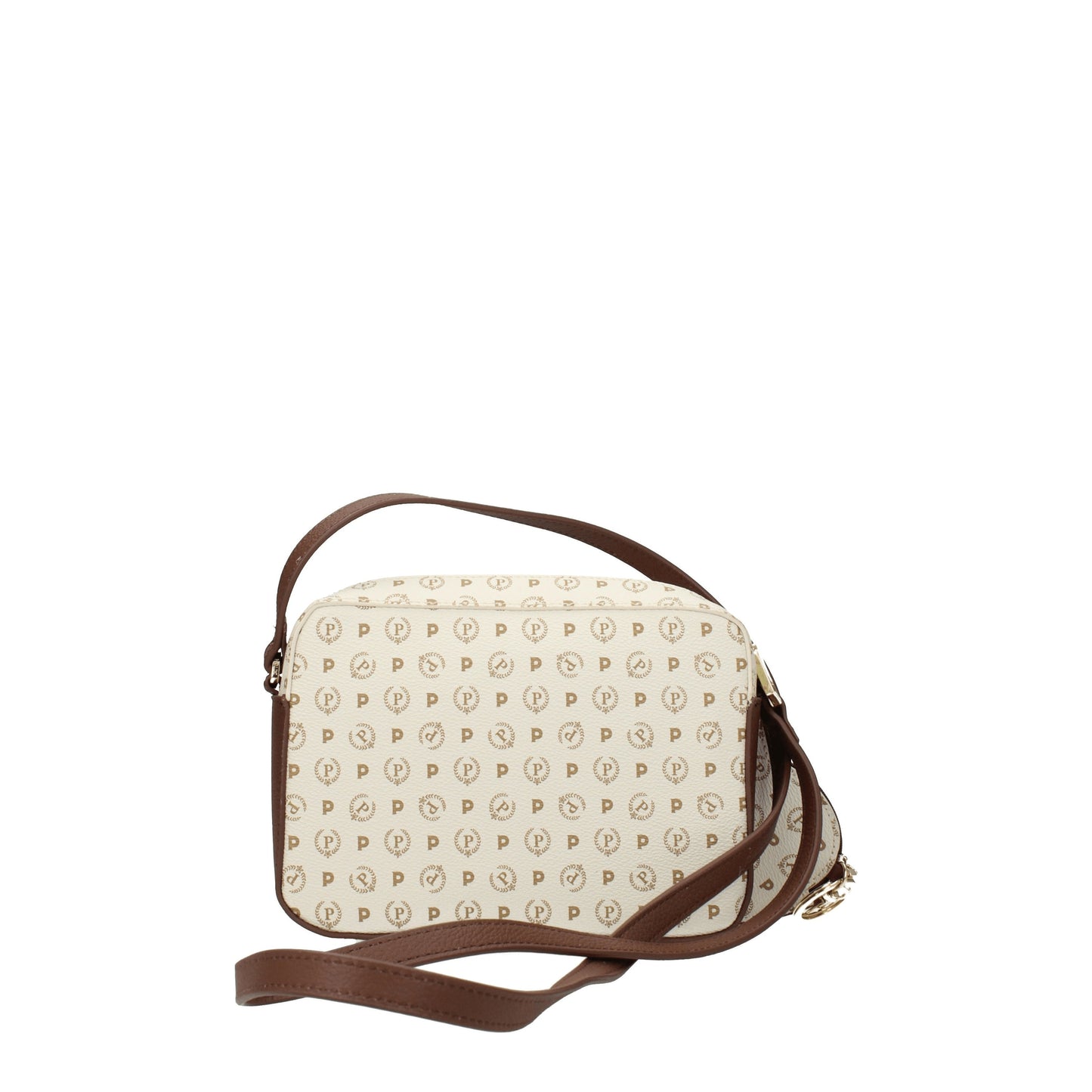 Pollini Crossbody Bags Women PVC Beige/Brown