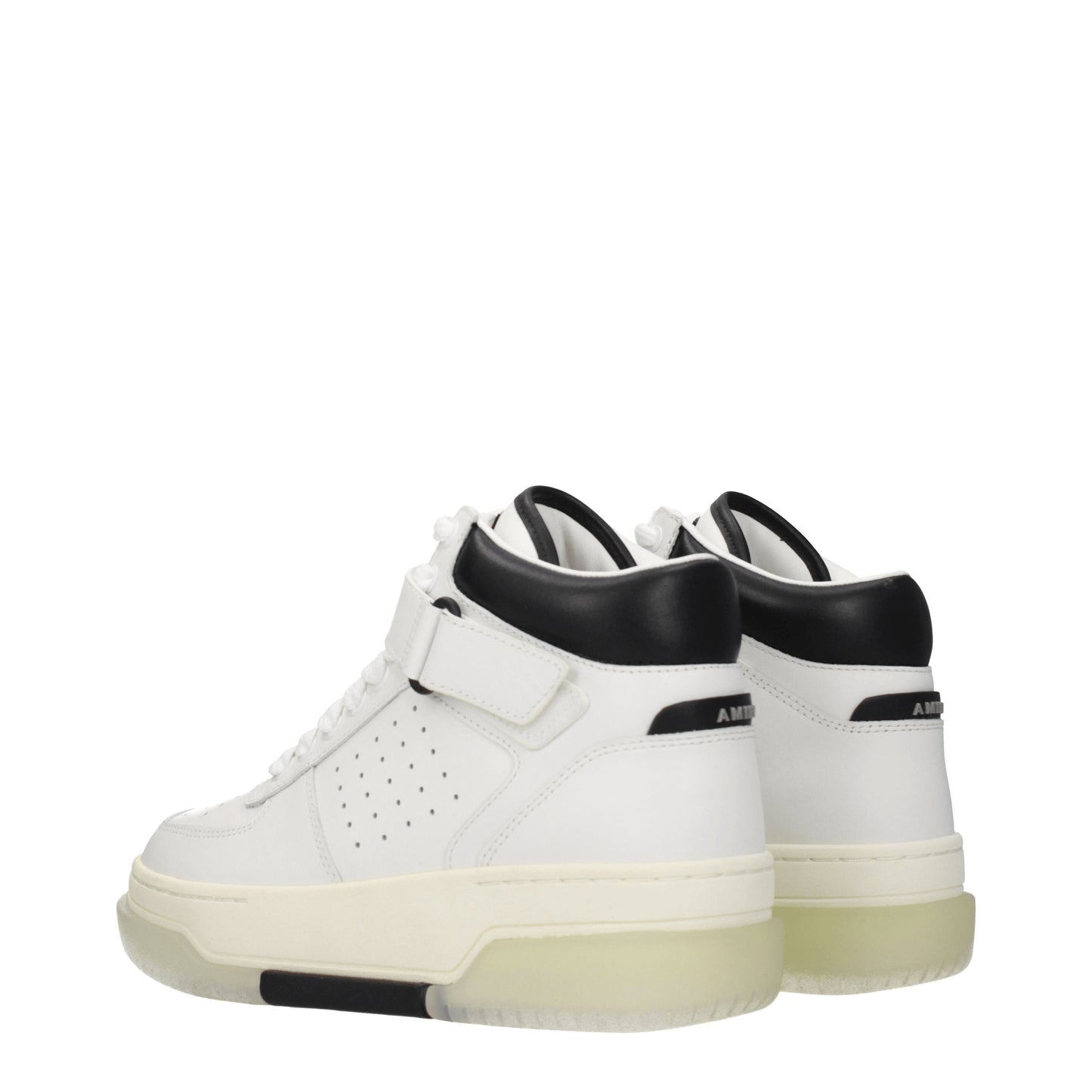 Amiri Men's Sneakers in Leather White/Black