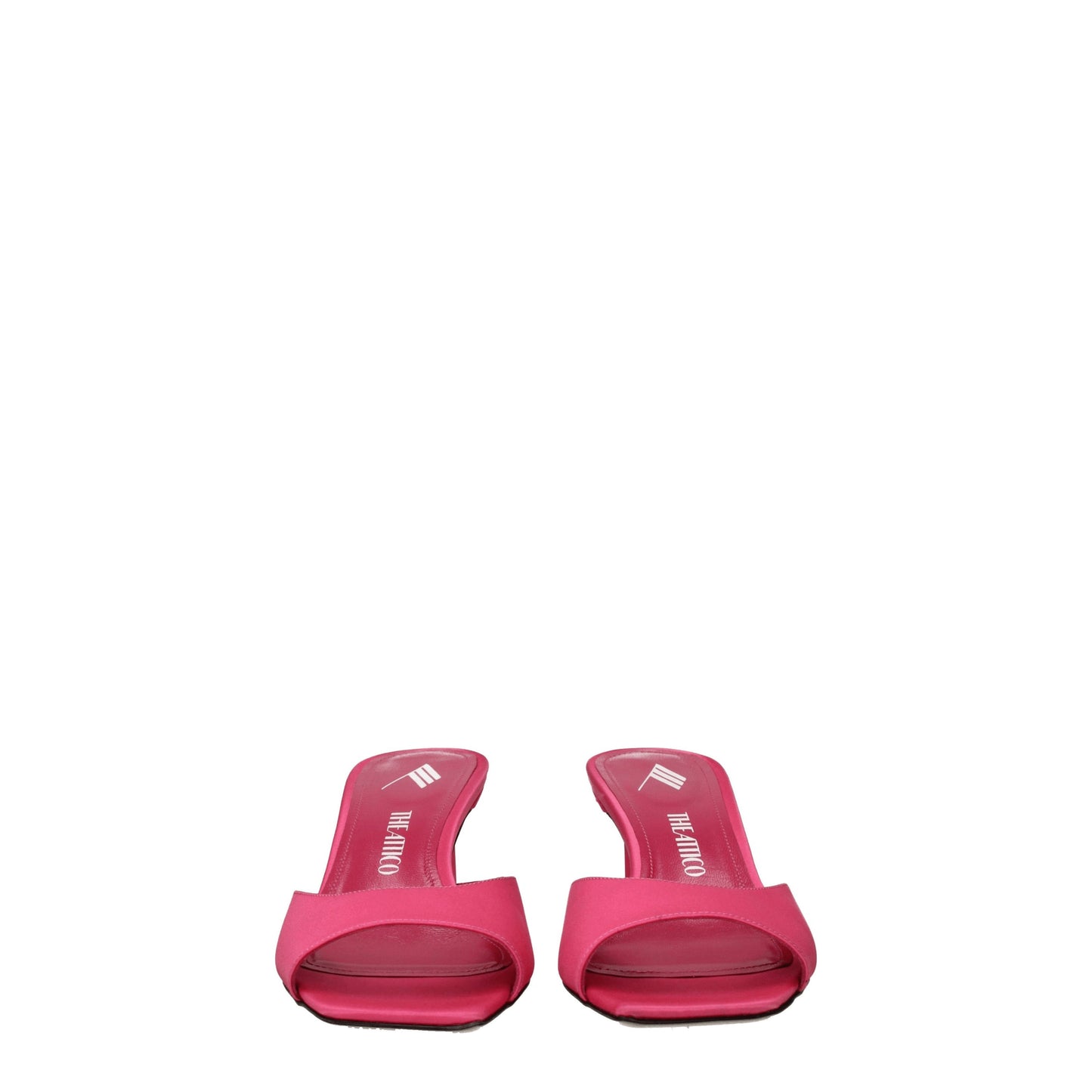 The Attico Women's Sandals in Fabric  Pink/Barbie Pink