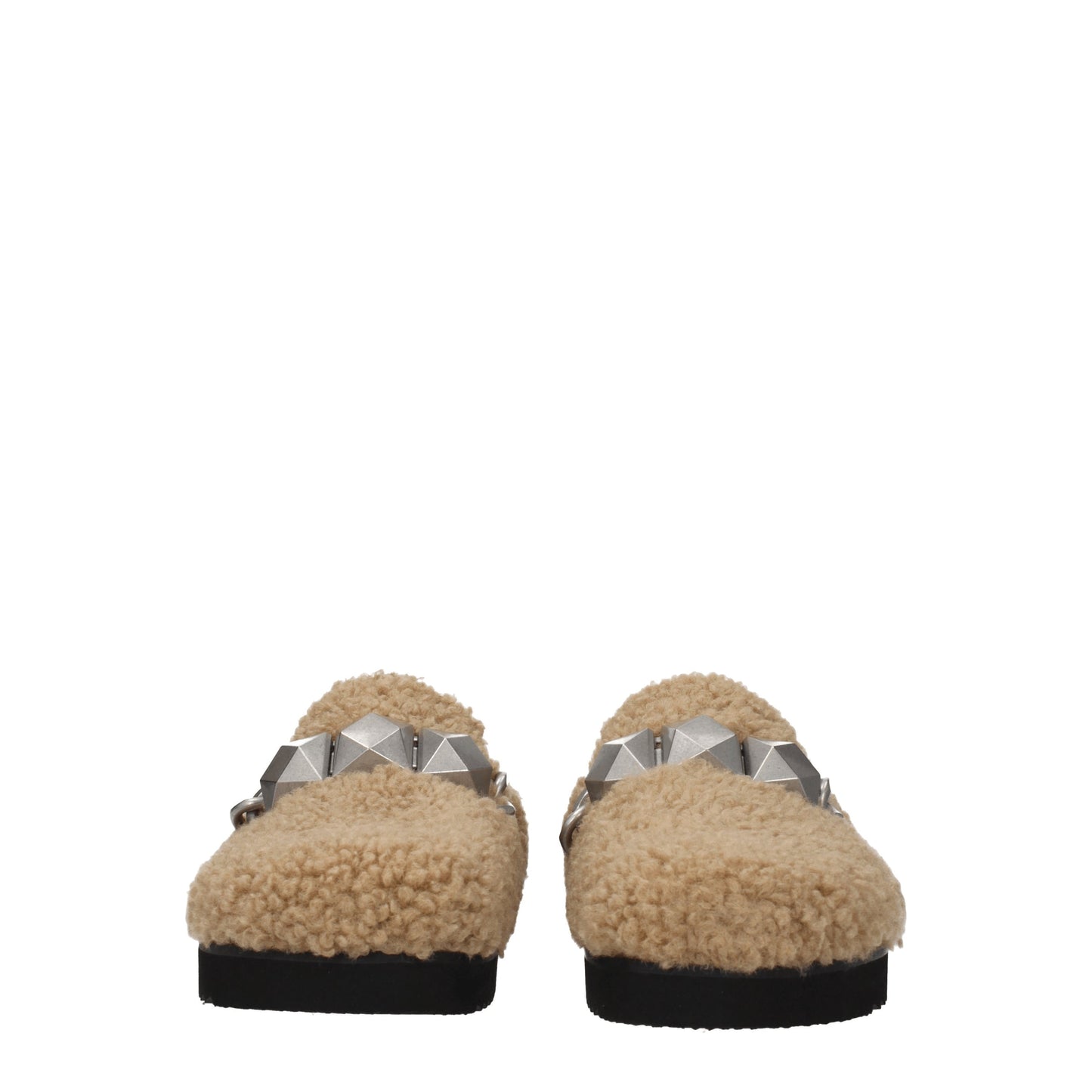 Ash Women's Sandals & Slippers in Eco Fur Beige/Cookie