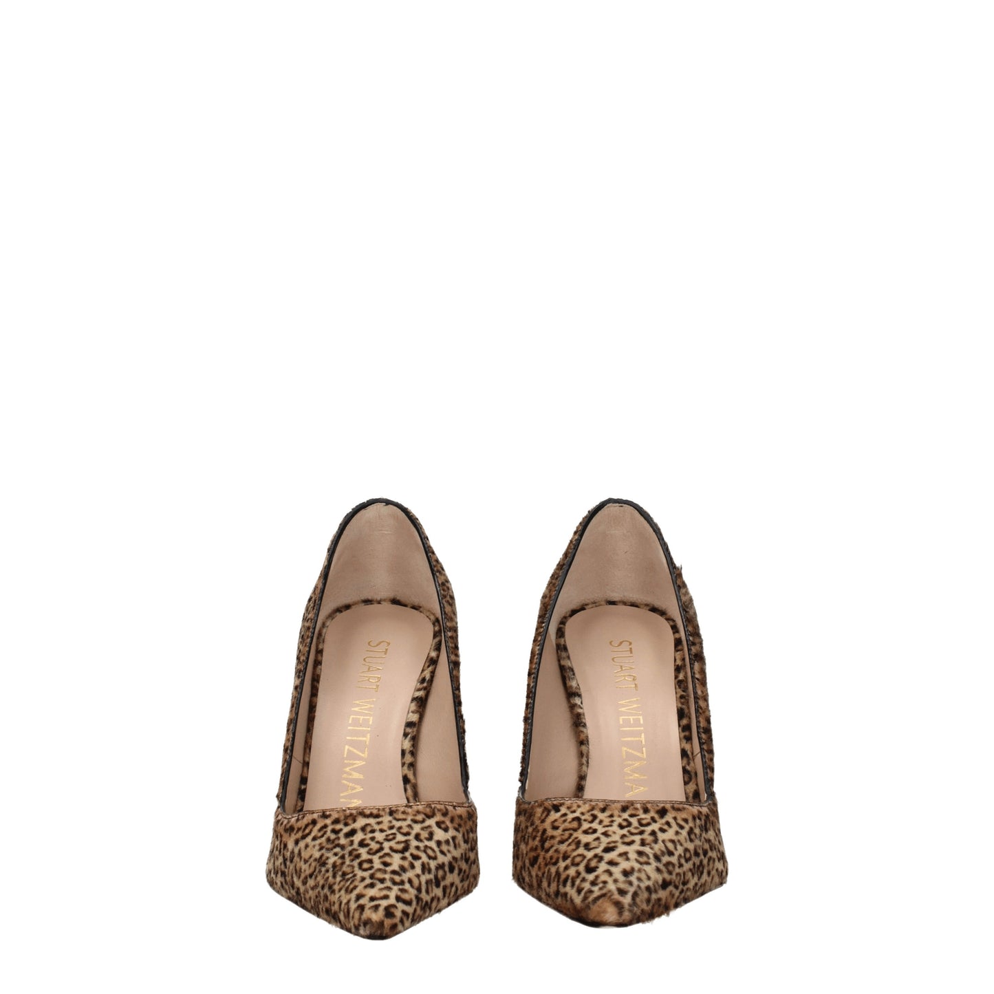 Stuart Weitzman Women's Pumps in Pony Skin Beige/Leopard