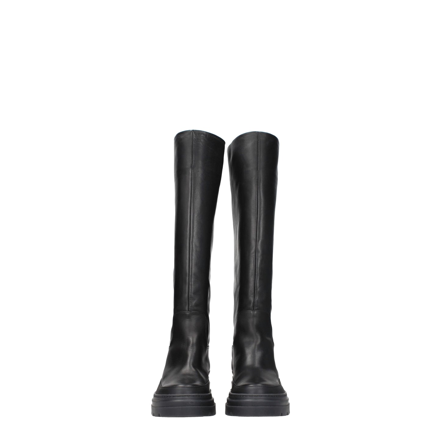 Max Mara Women's Boots in Leather Black