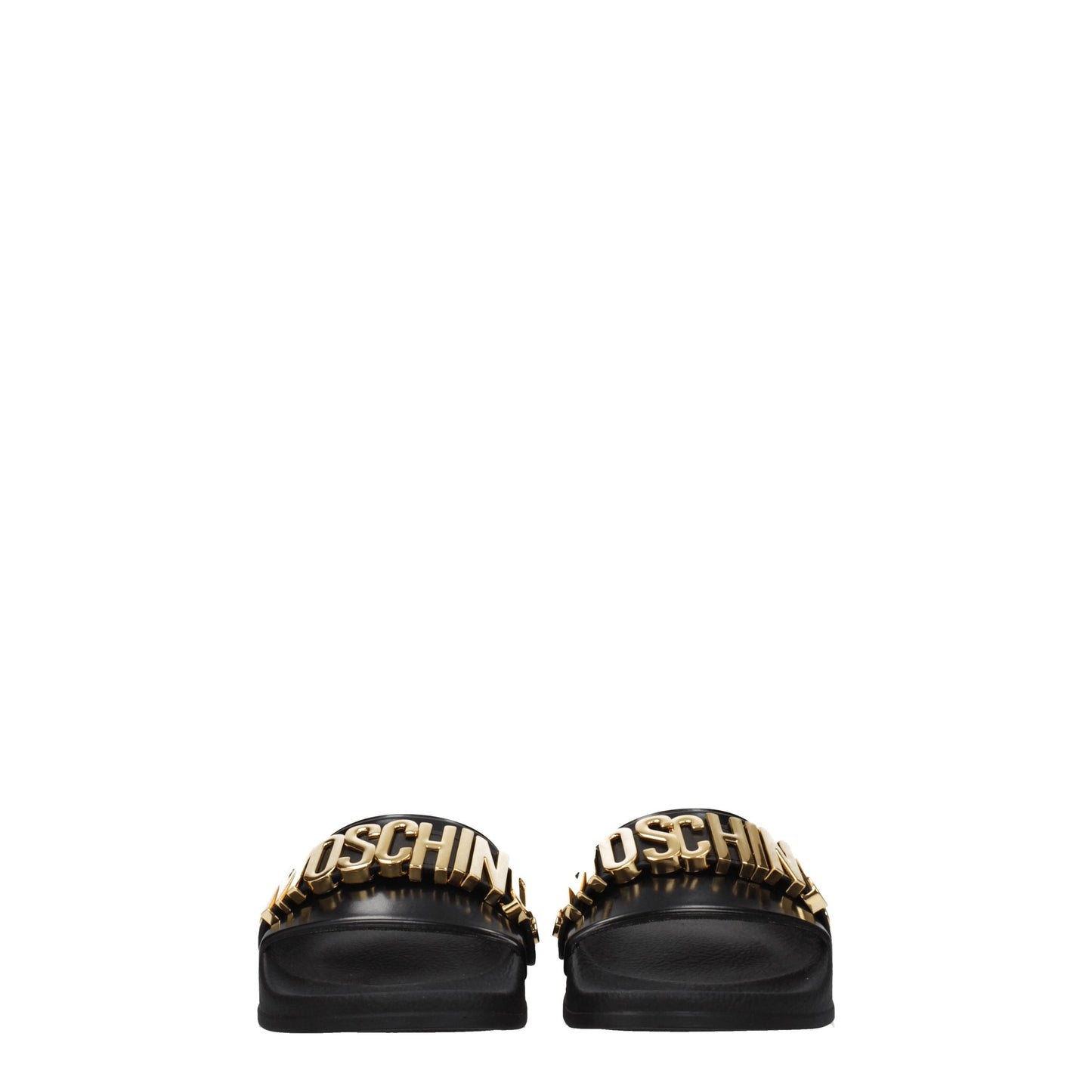 Moschino Women's Sandals & Slippers in PVC Black