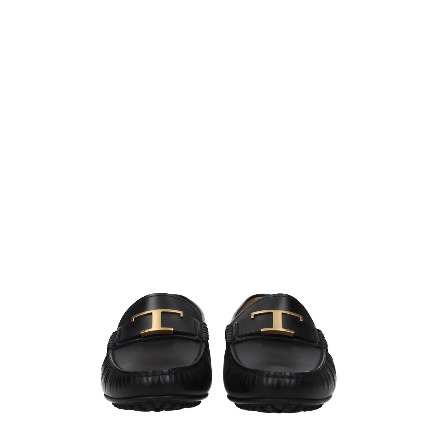 Tod's Men's Loafers in Leather Black