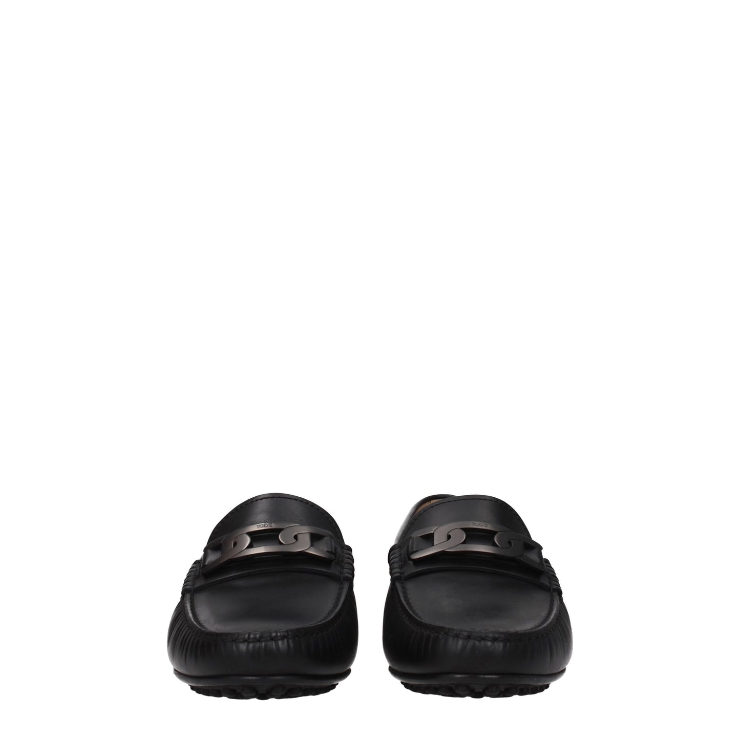 Tod's Men's Loafers in Leather Black