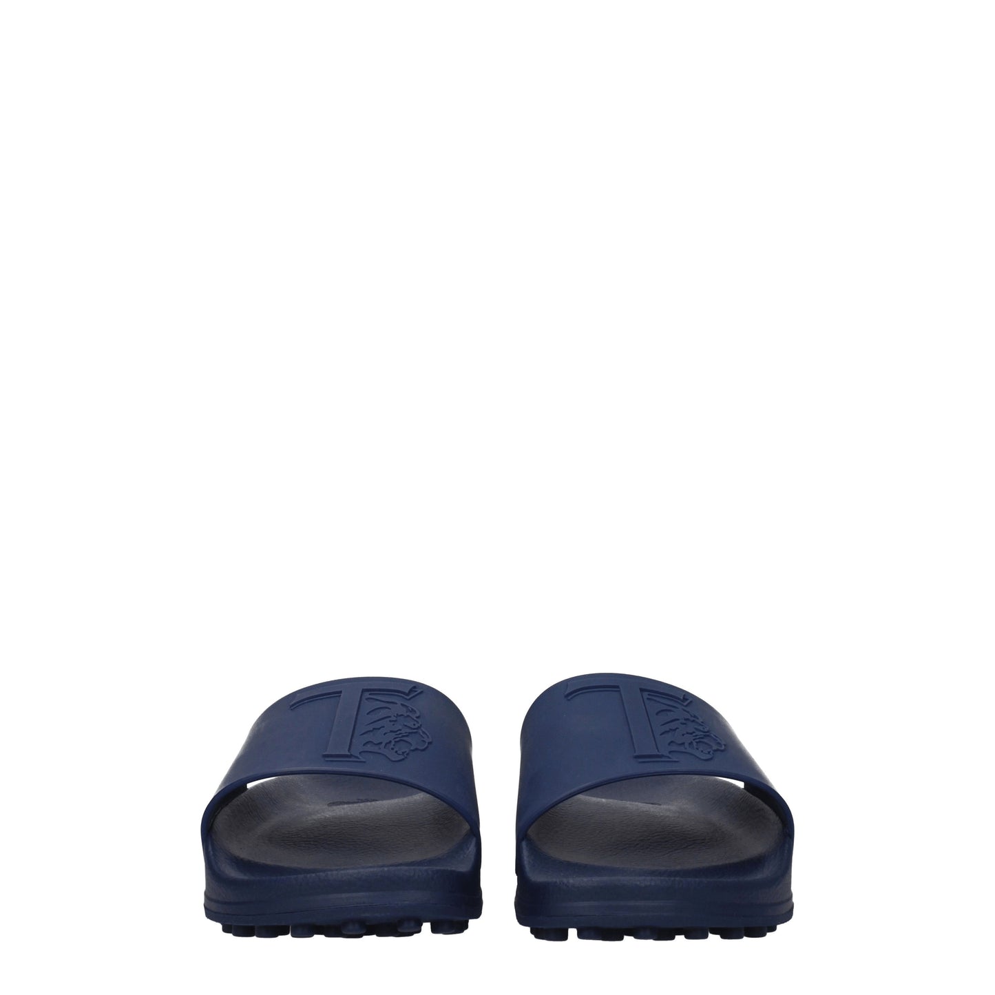 Tod's Sandals & Slippers Men Rubber Blue/Royal Blue