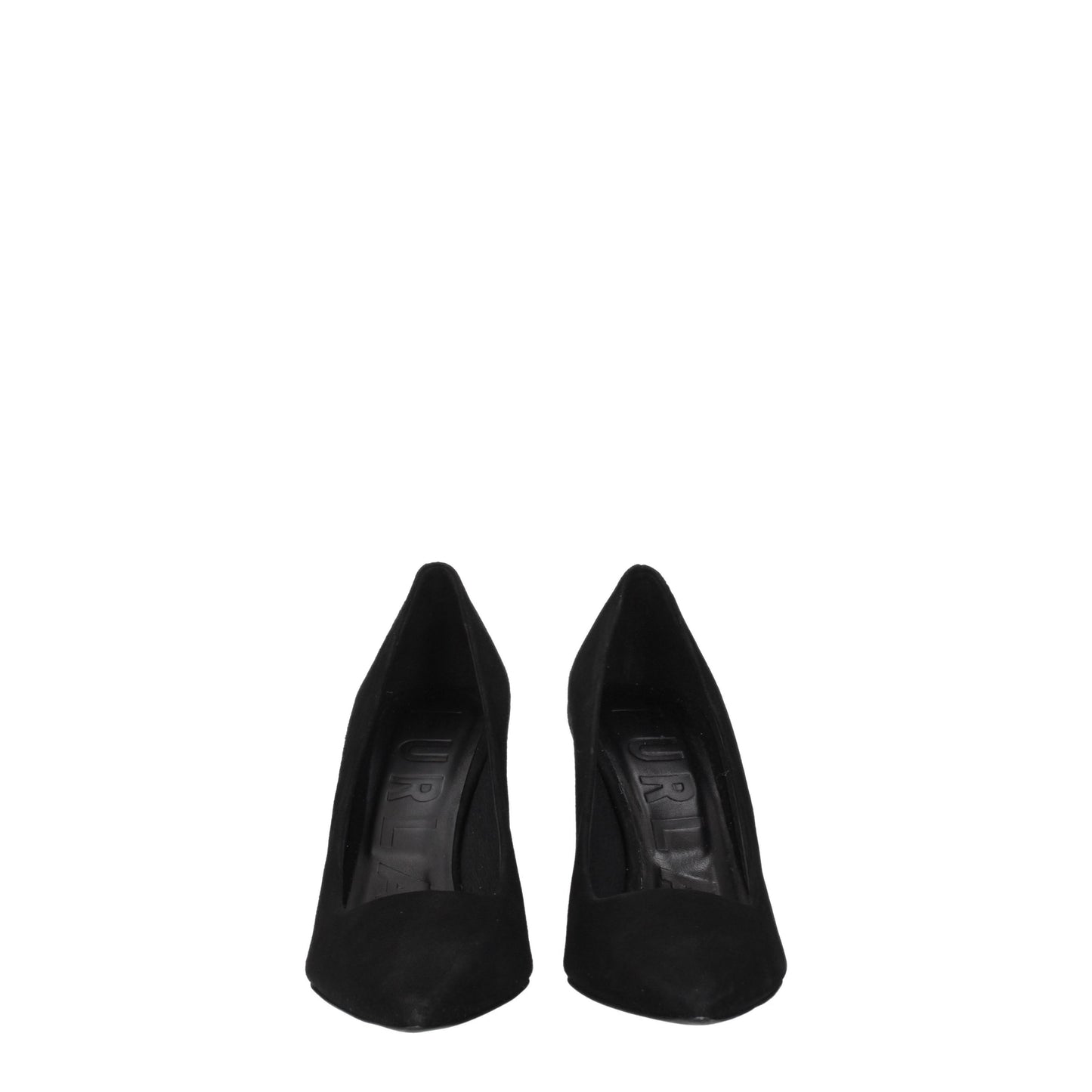 Furla Women's Pumps in Suede Black