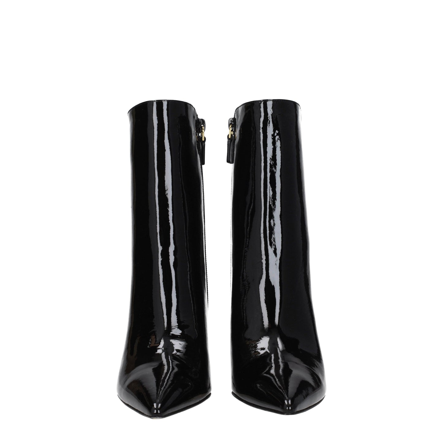 Stuart Weitzman Women's Boots in Patent Leather Black