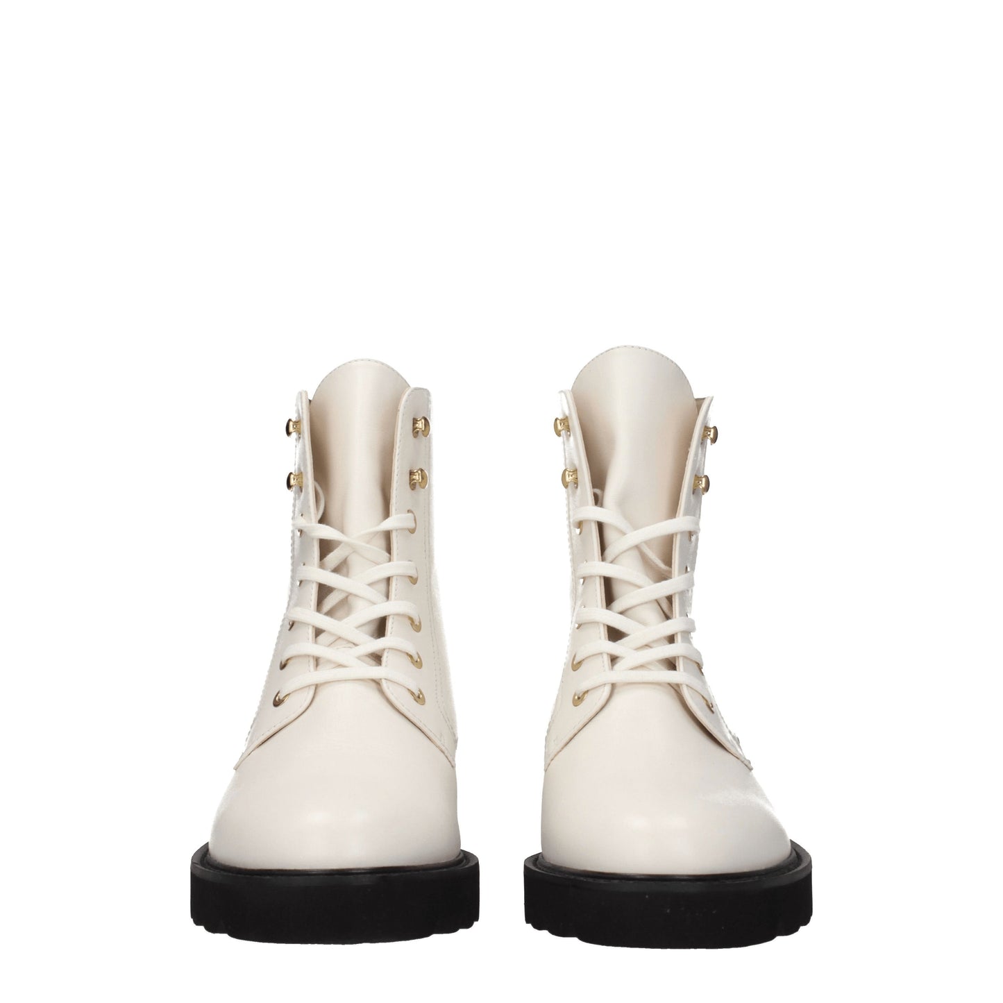 Stuart Weitzman Women's Boots in Leather White/Cream