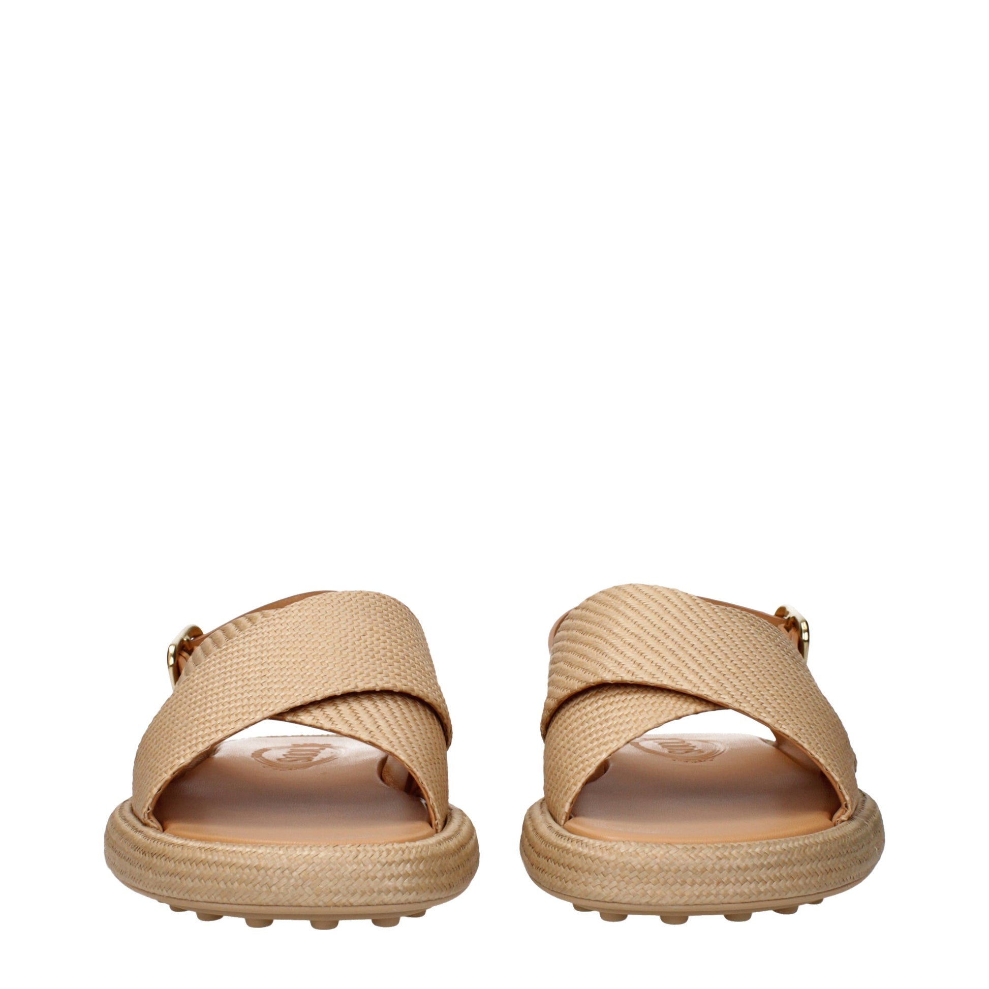 Tod's Women's Slippers and Clogs Raffia