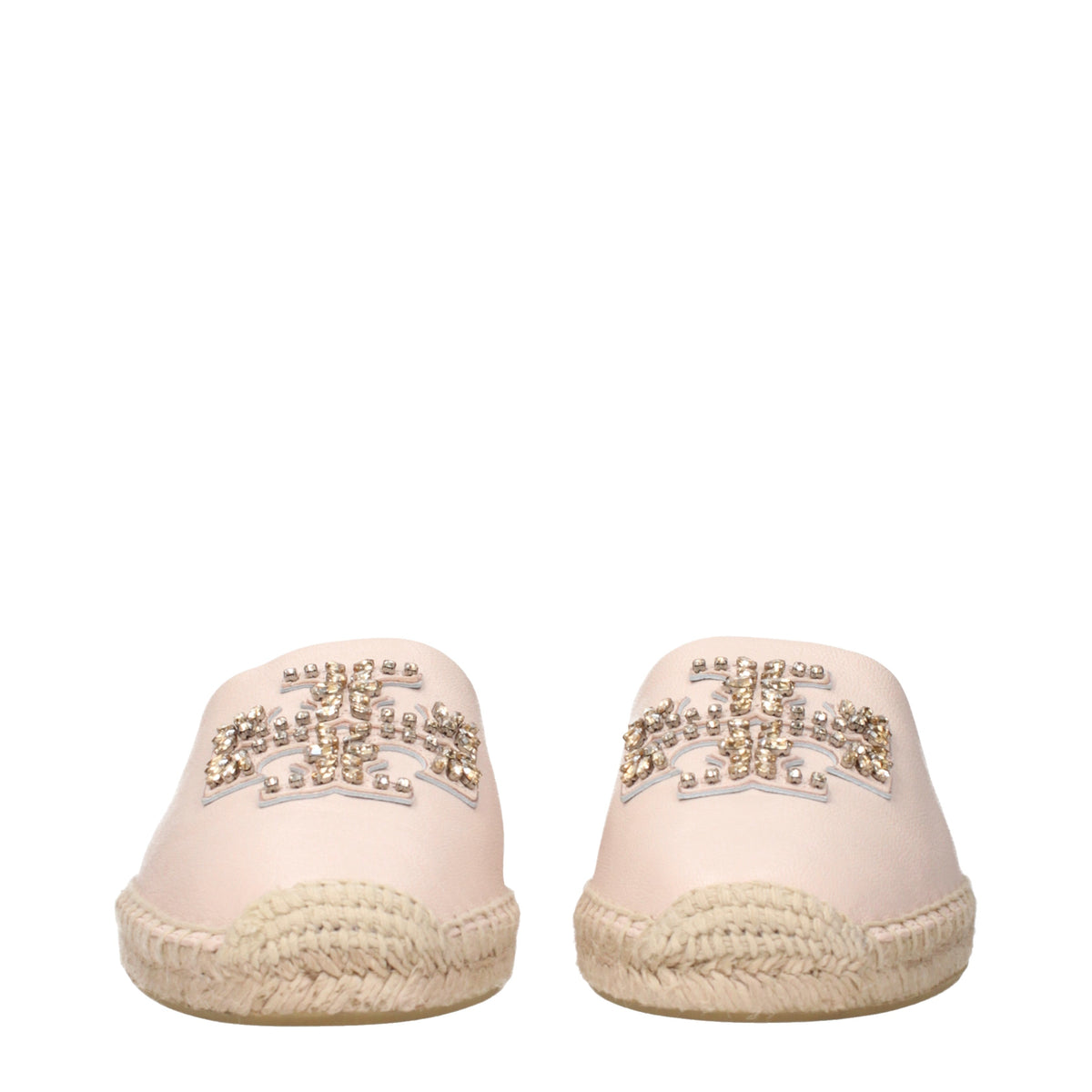 Tory Burch Espadrilles Women Leather Pink/Light