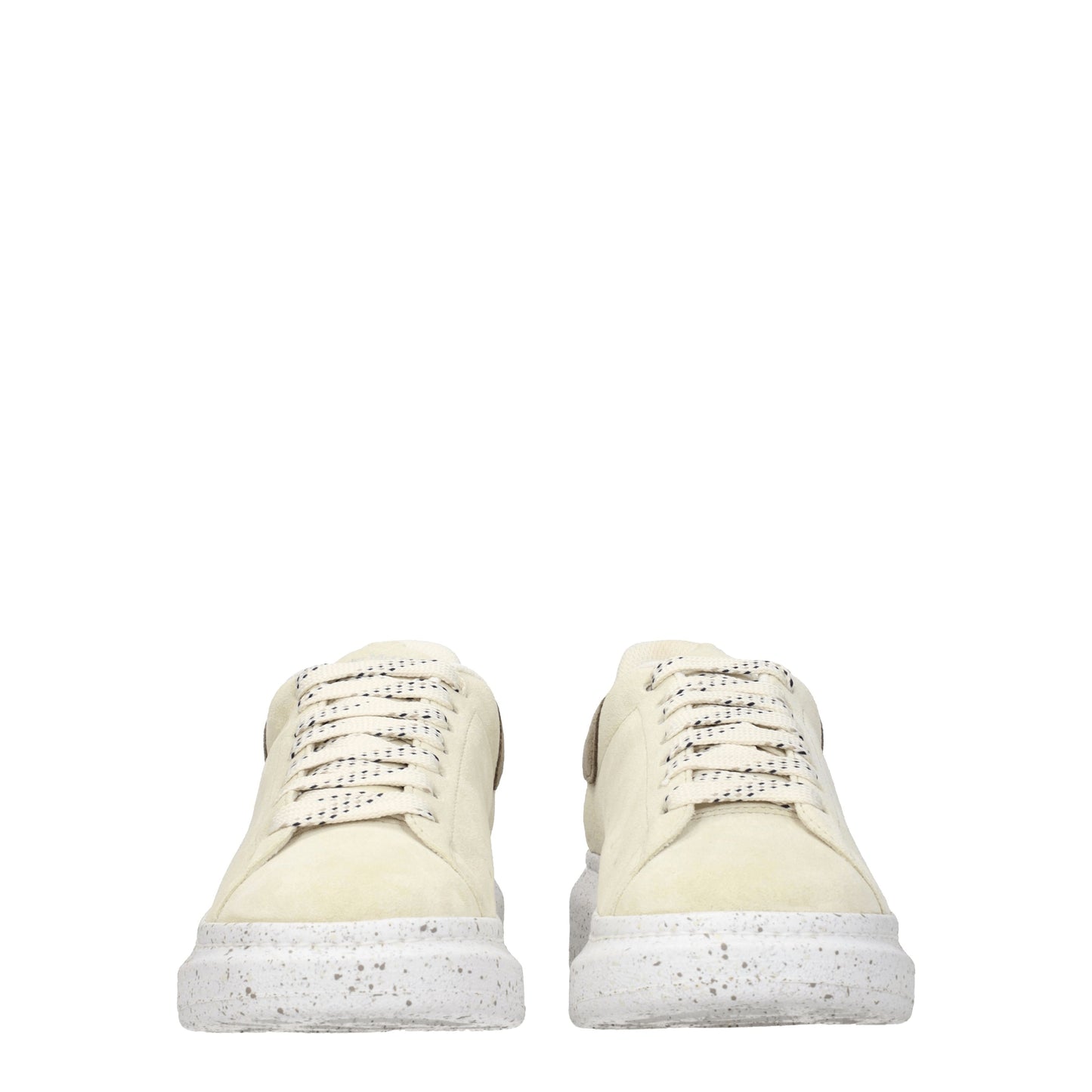 Alexander McQueen Men's Sneakers in Suede Beige/Stone