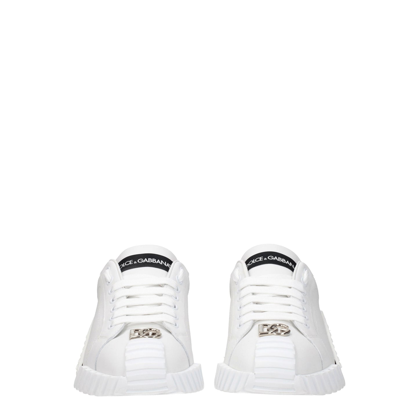 Dolce&Gabbana Women's Sneakers in Leather White