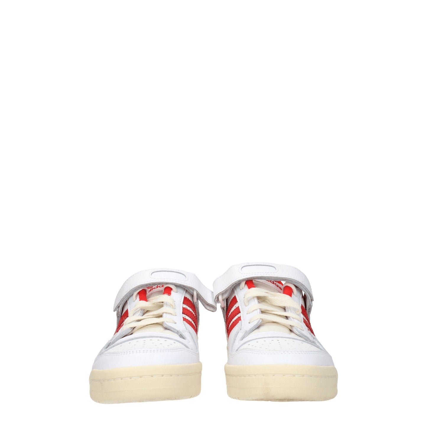 Adidas Men's Sneakers in Leather White/Red