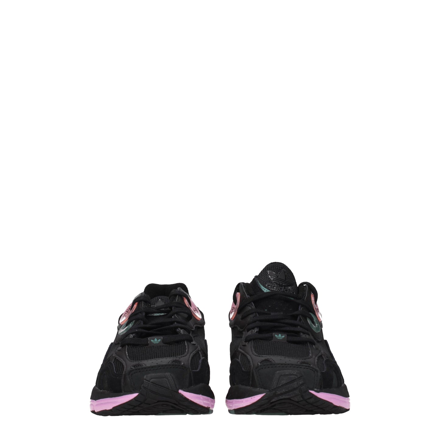 Adidas Women's Sneakers in Fabric  Black/Lilac