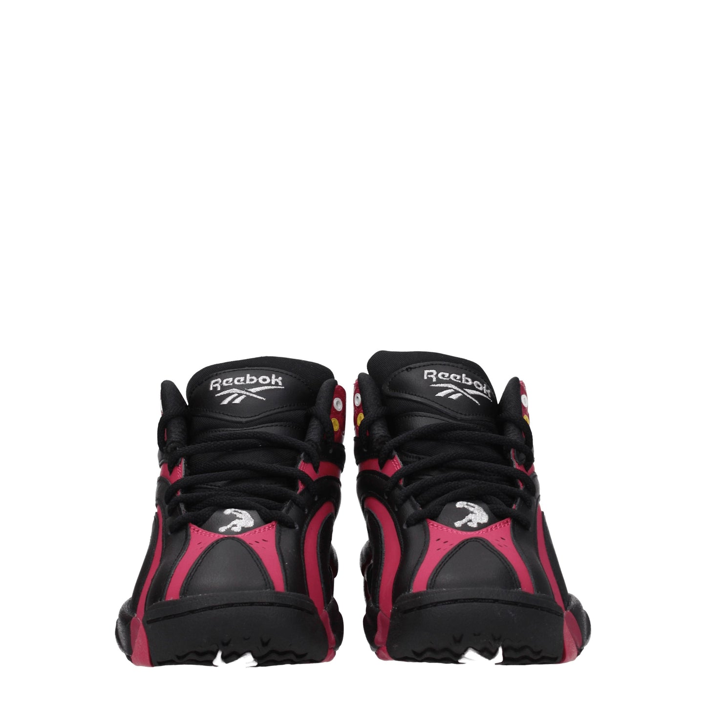 Reebok Men's Sneakers in Leather Fuchsia/Black