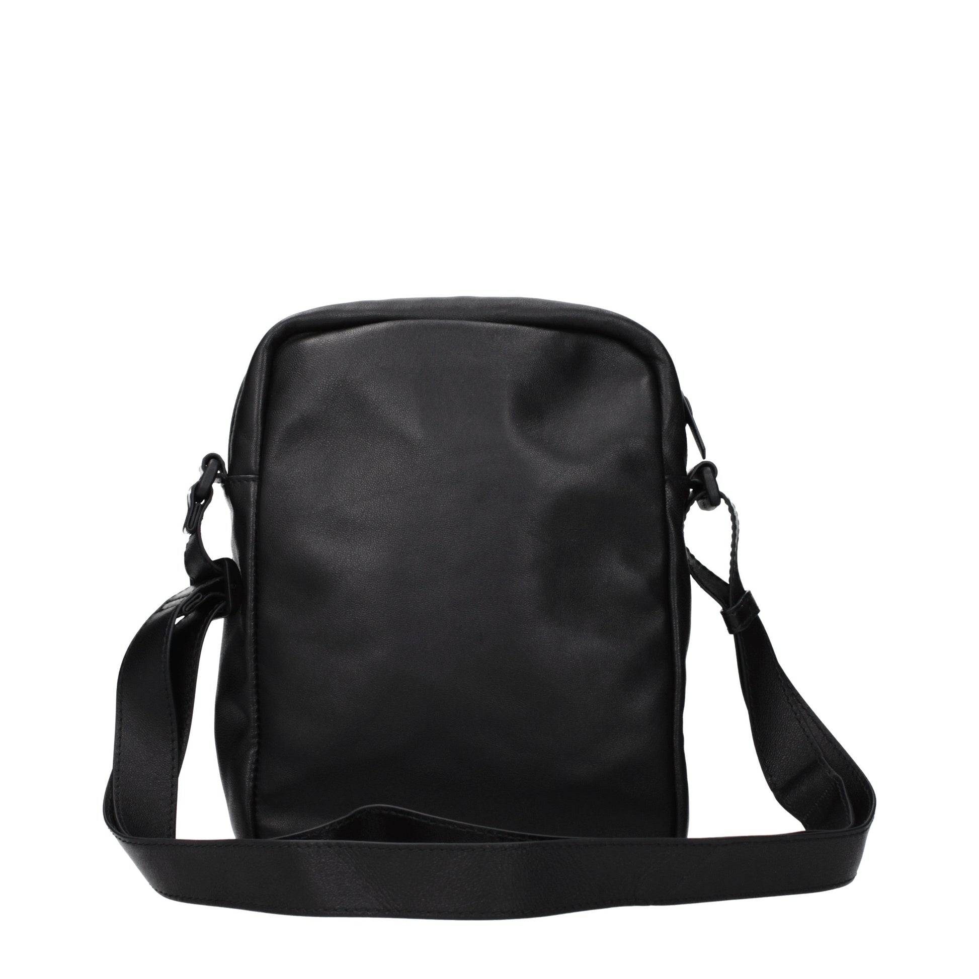 Balenciaga Crossbody Bags Men Leather Black