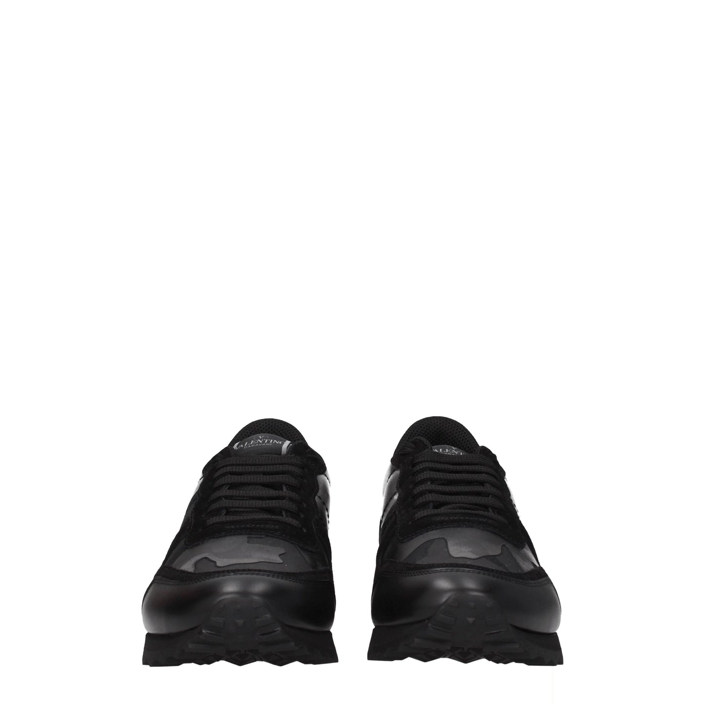 Valentino Garavani Men's Sneakers in Leather Black