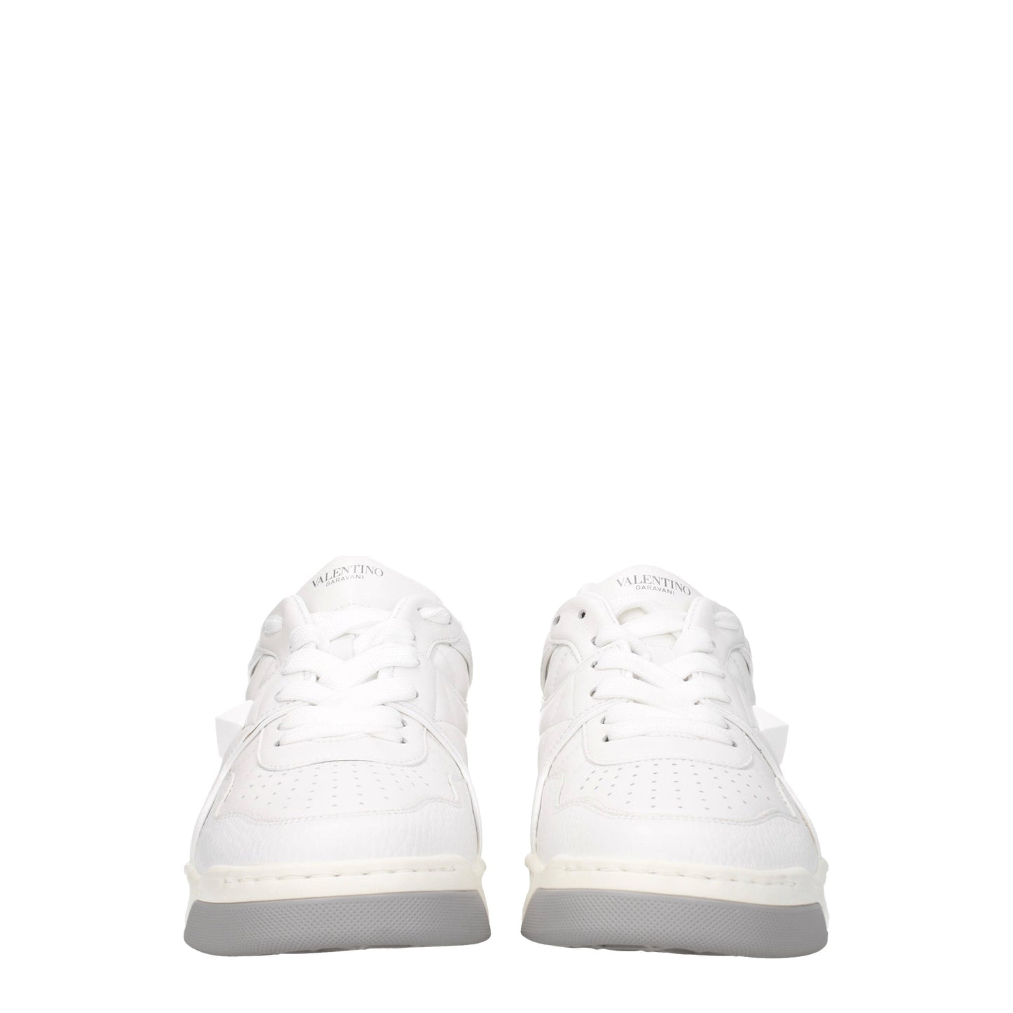 Valentino Garavani Men's Sneakers in Leather White/Optic White