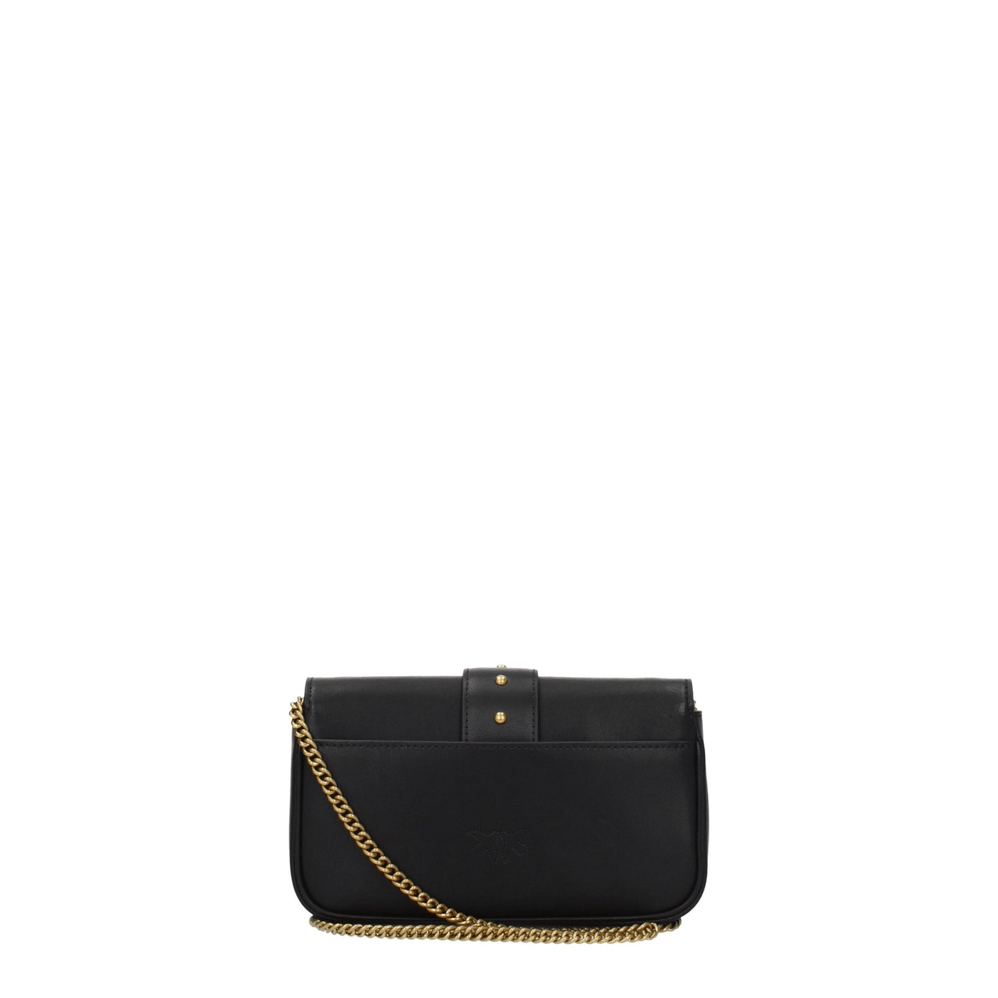 Pinko Crossbody Bags Women Leather Black