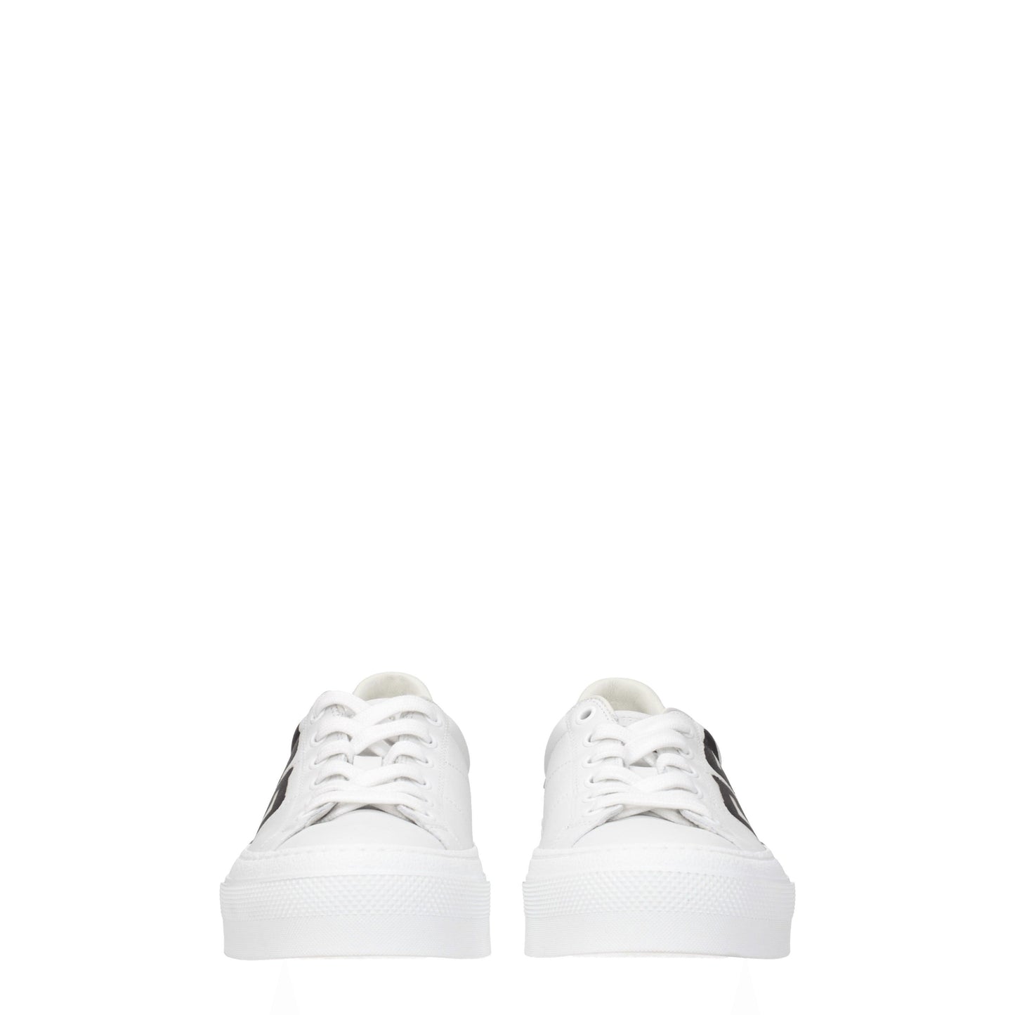 Givenchy Women's Sneakers in Leather White/Black