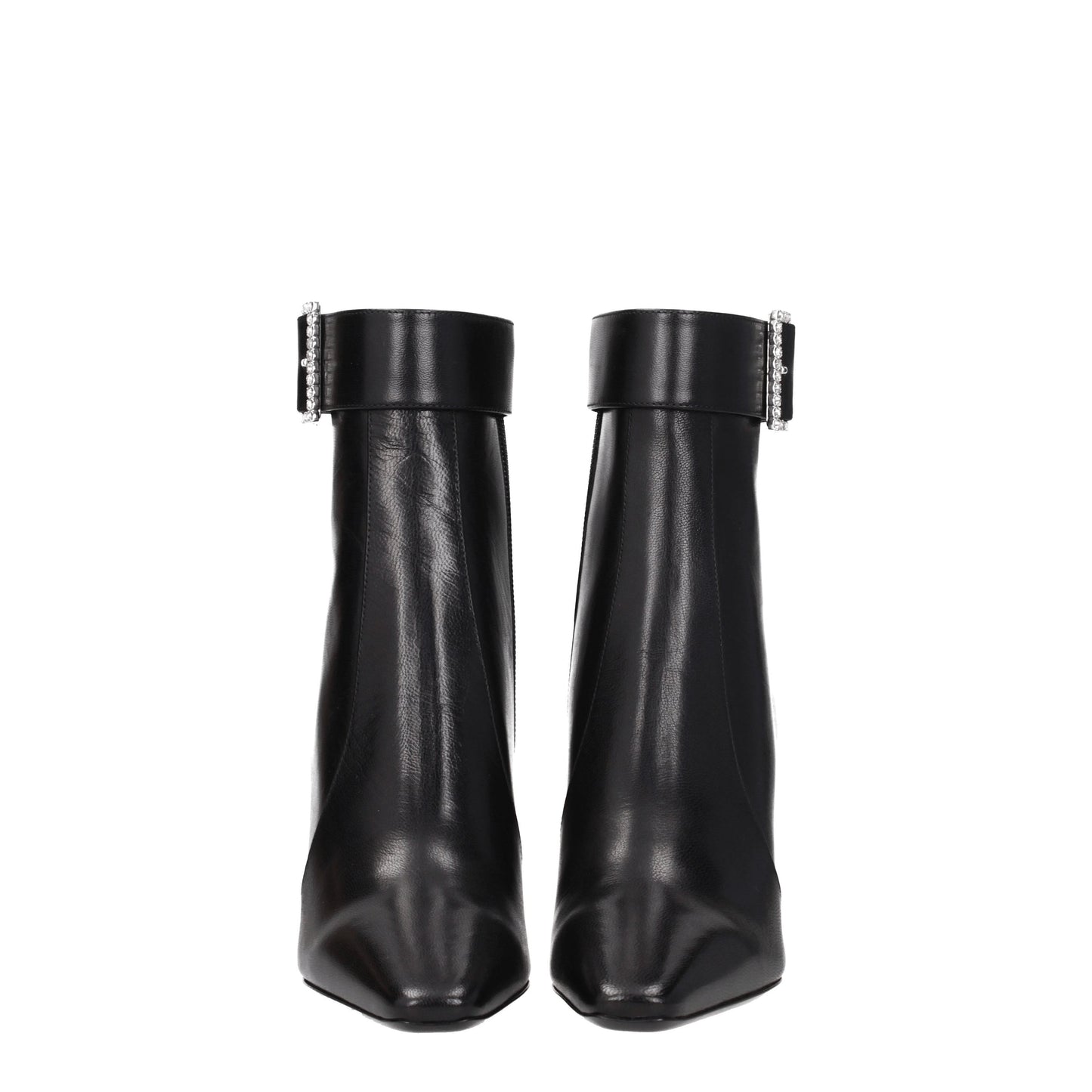 Saint Laurent Women's Boots in Leather Black