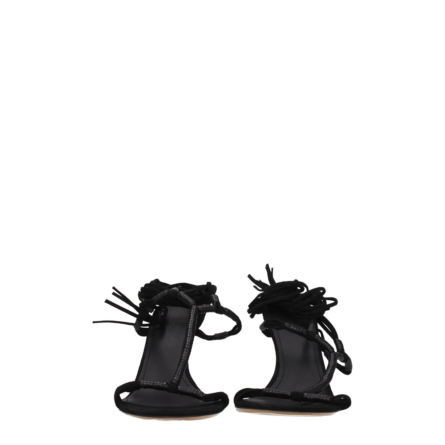 Isabel Marant Women's Sandals in Suede Black