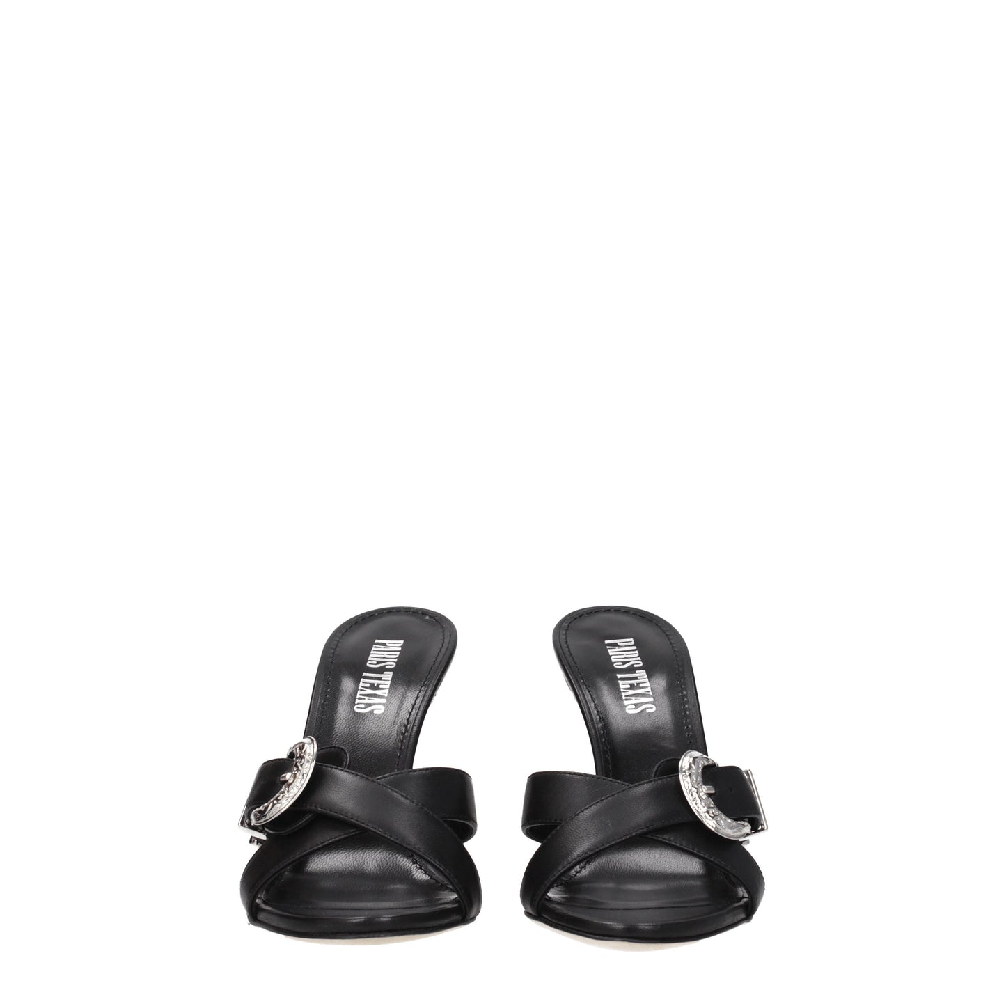 Paris Texas Women's Sandals in Leather Black